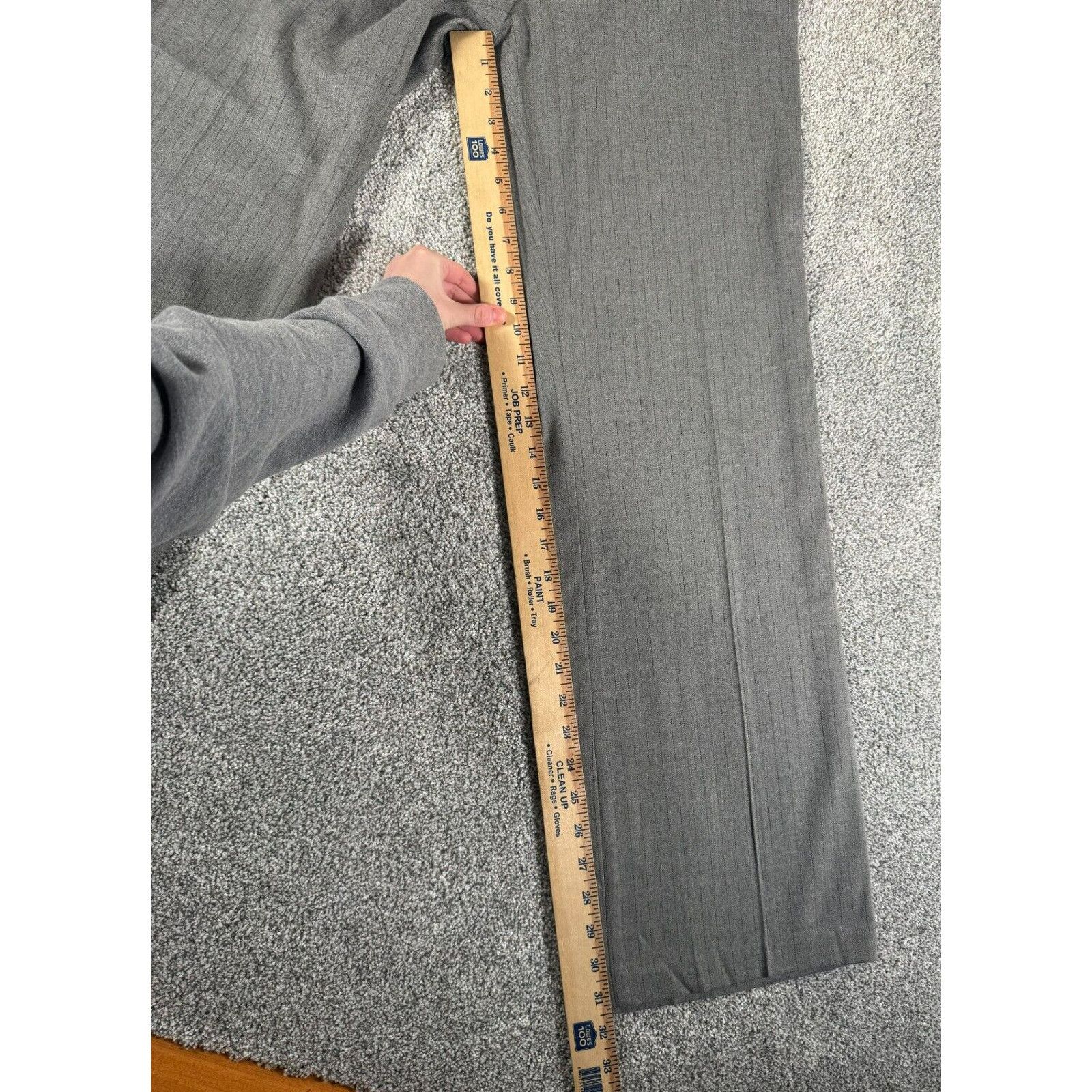 Other AB Studio Pants Womens Size 8 Office Career Chic Pinstripe Size 30" / US 8 / IT 44 - 8 Thumbnail