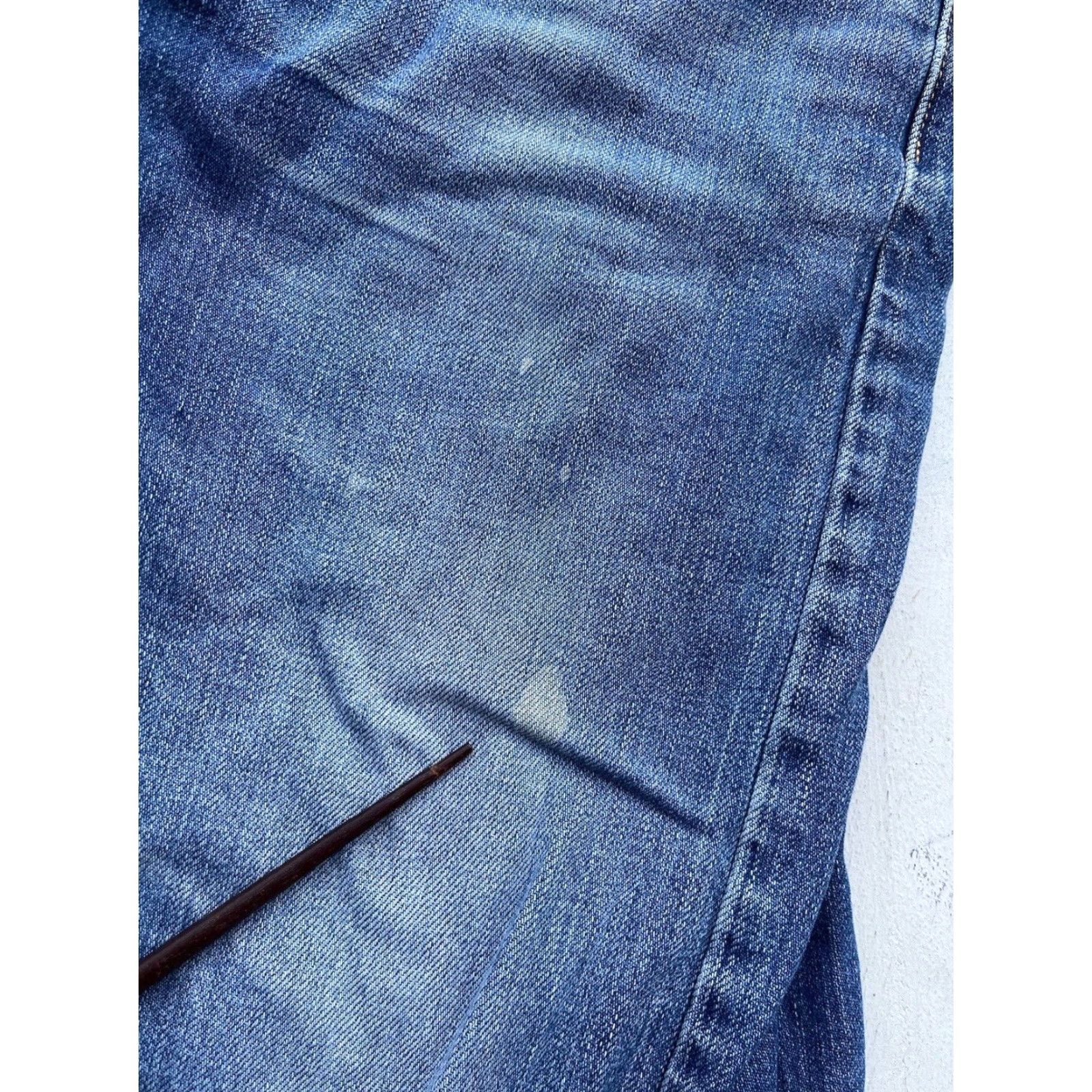 Levi's Levi's Jeans Blue Straight Leg 34x34 502 Icon Denim Athletic Stretch Slim Men’s Size US 34 / EU 50 - 6 Thumbnail