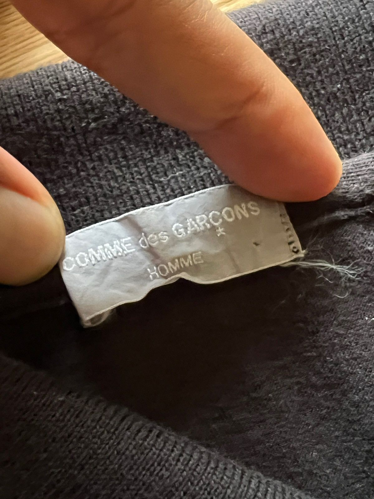 Comme des Garcons Homme 1990 Comme des Garçons Homme Staff Polo Shirt Size US L / EU 52-54 / 3 - 11 Thumbnail