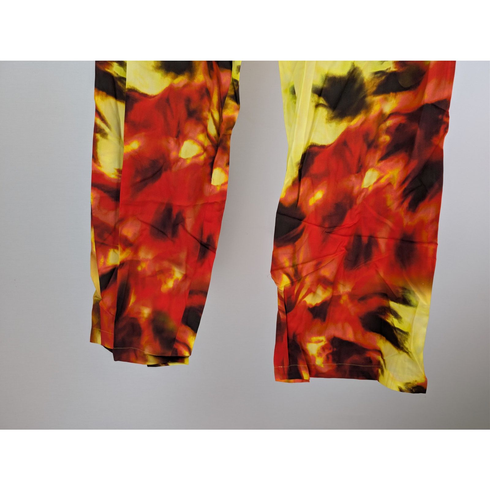 Palm Angels o1rshd1 Palms on Fire🔥 Cozy Pants in Yellow / Red Size US 36 / EU 52 - 4 Thumbnail
