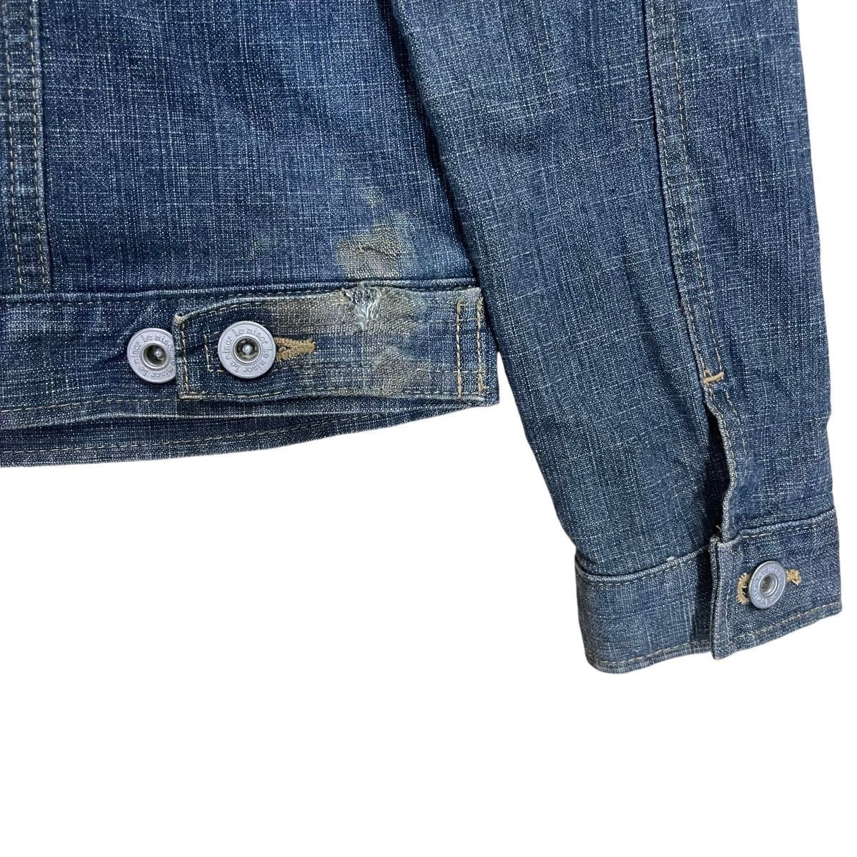 Japanese Brand Vintage 90s Leminor France Denim Jacket Size US S / EU 44-46 / 1 - 9 Thumbnail