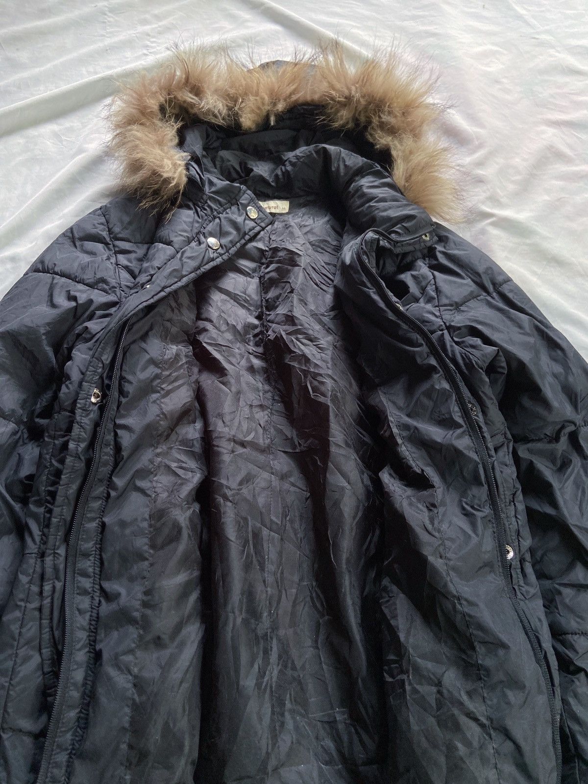 Isamu Katayama Backlash JAPANESE NAVY NATURAL PUFFER DOWN FUR JACKET Size US M / EU 48-50 / 2 - 12 Thumbnail