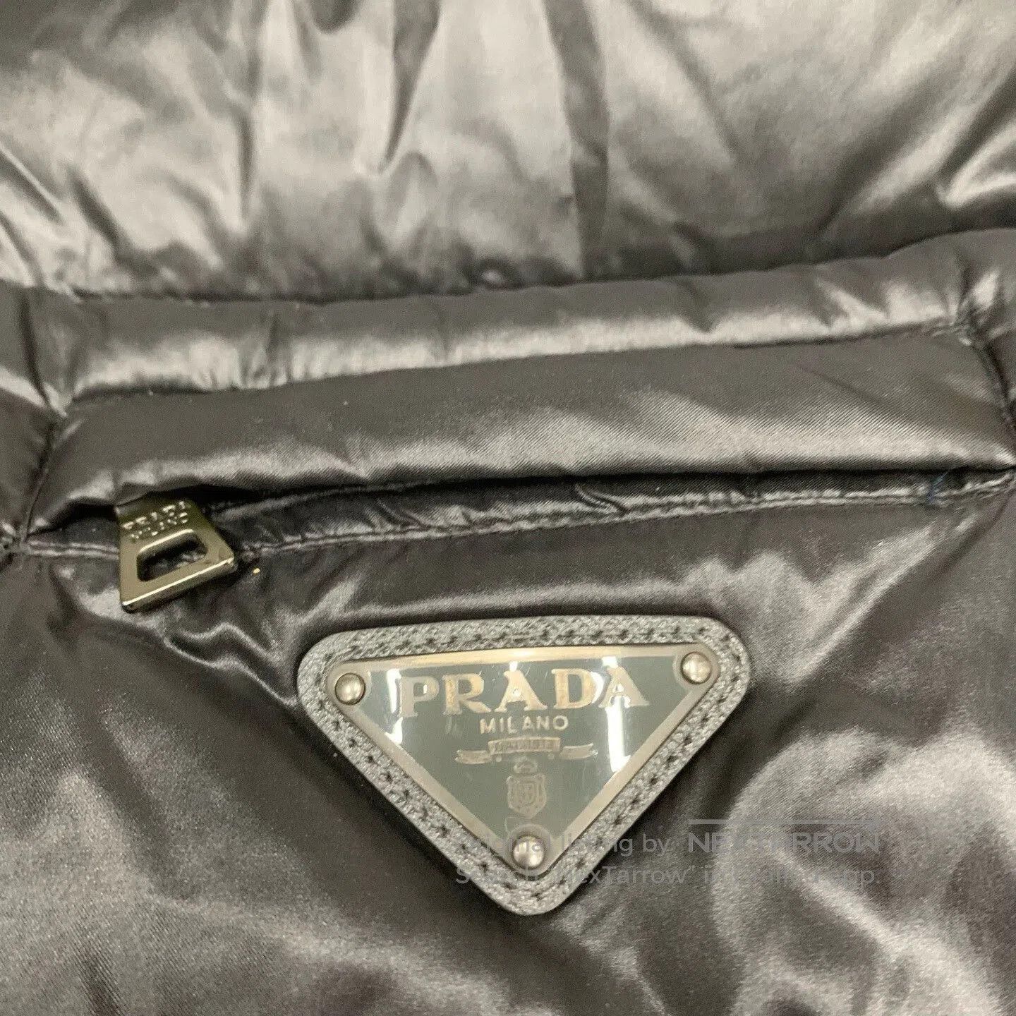 Prada Prada Black Puffer Vest Size 52. Size US L / EU 52-54 / 3 - 6 Thumbnail