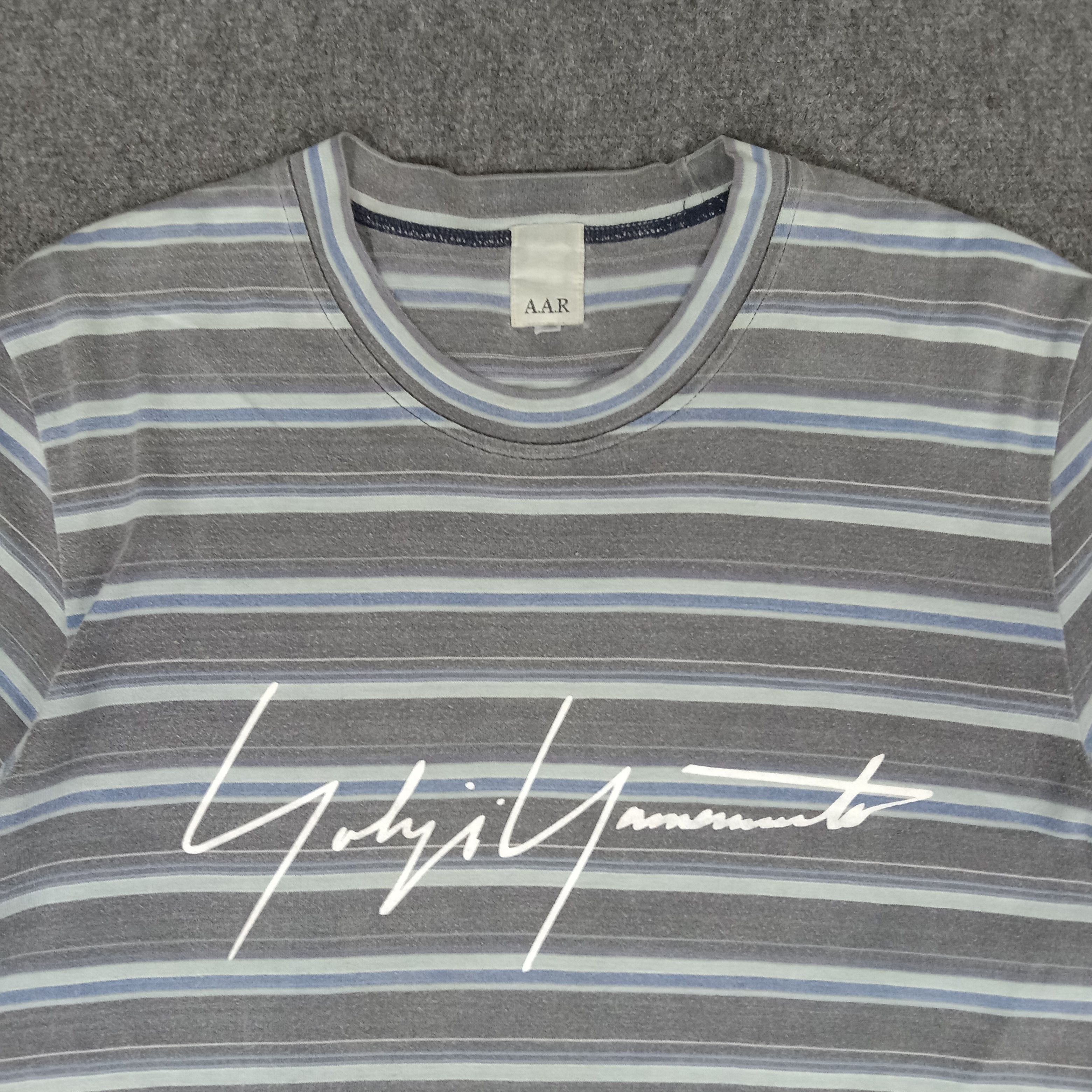 Vintage × Yohji Yamamoto Yohji Yamamoto Japanese Designer Custom Logo Tshirt Size US L / EU 52-54 / 3 - 2 Thumbnail
