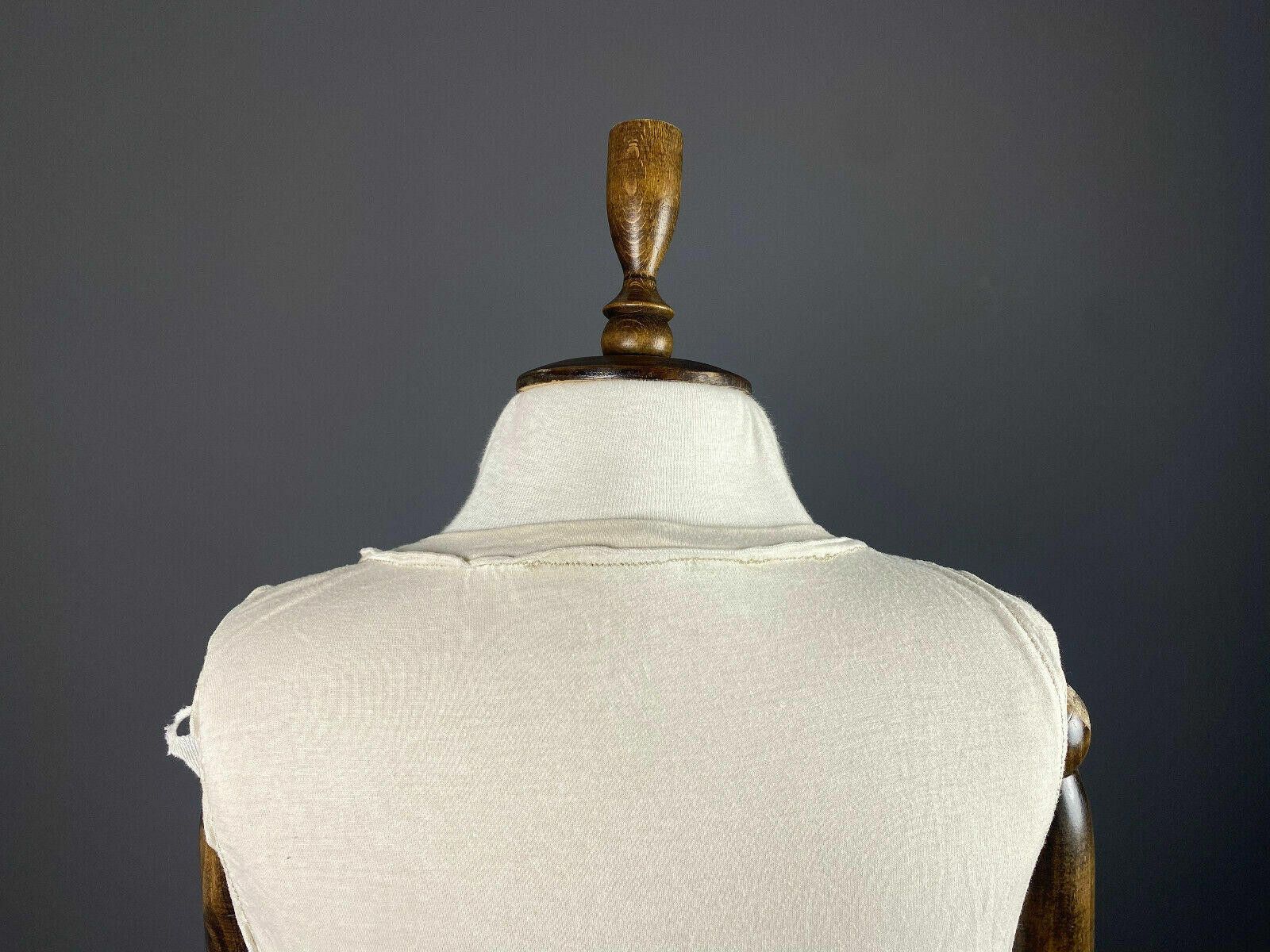 Bottega Veneta Bottega by Elisa Cavaletti Ivory Summer Shirt Blose Size L Size L / US 10 / IT 46 - 7 Thumbnail