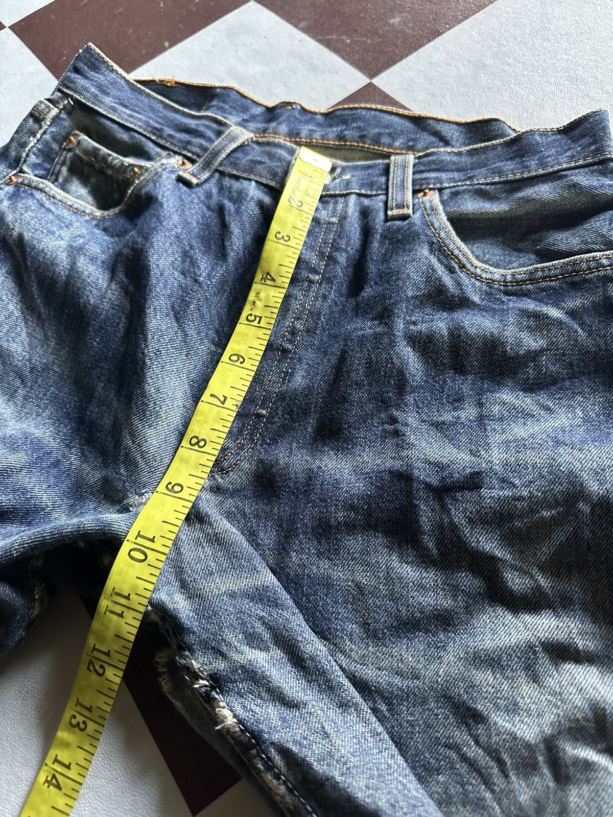 Levi's Levi’s 501 rop button 553 distressed denim jeans Size US 28 / EU 44 - 16 Thumbnail