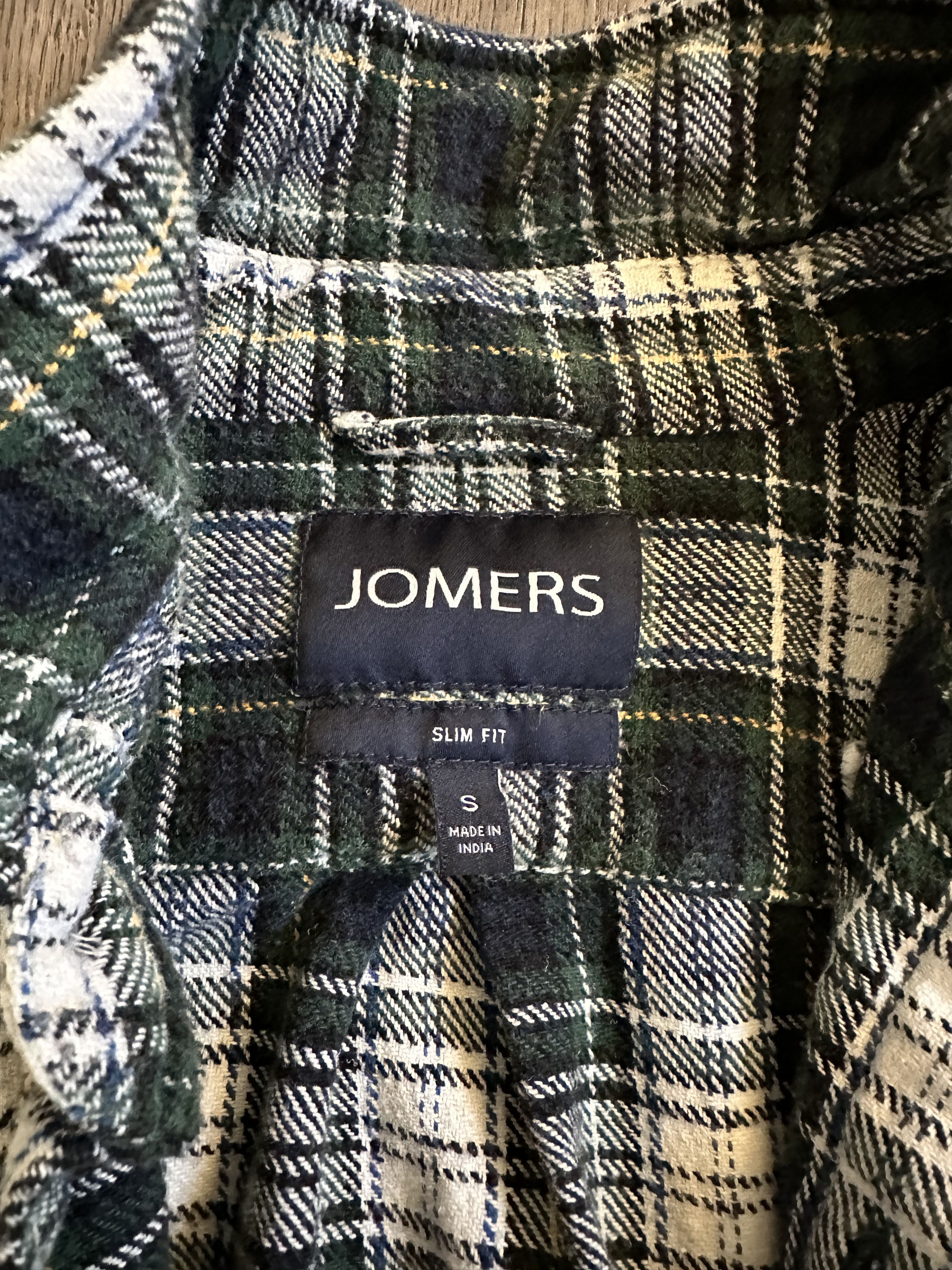 Jomers Japanese Shaggy Flannel Shirt Size US S / EU 44-46 / 1 - 4 Thumbnail