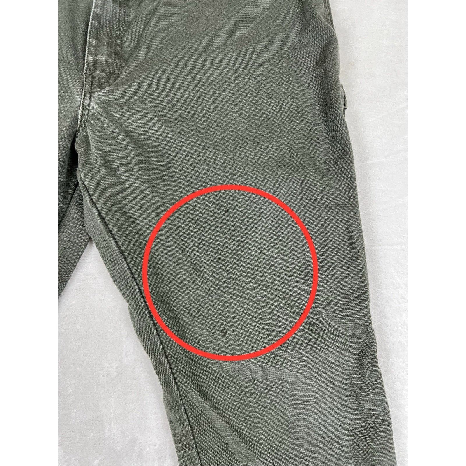 Dickies Vintage Dickies Green Carpenter Canvas Pants Size 38x32 Work Size US 38 / EU 54 - 4 Thumbnail