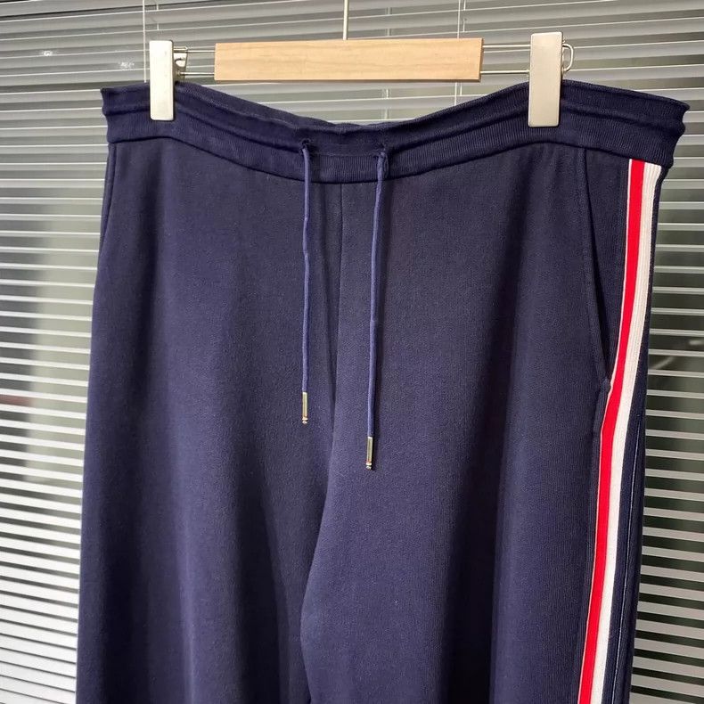 Thom Browne Thom Browne size5 Dark blue sport trousers Size US 29 - 3 Thumbnail