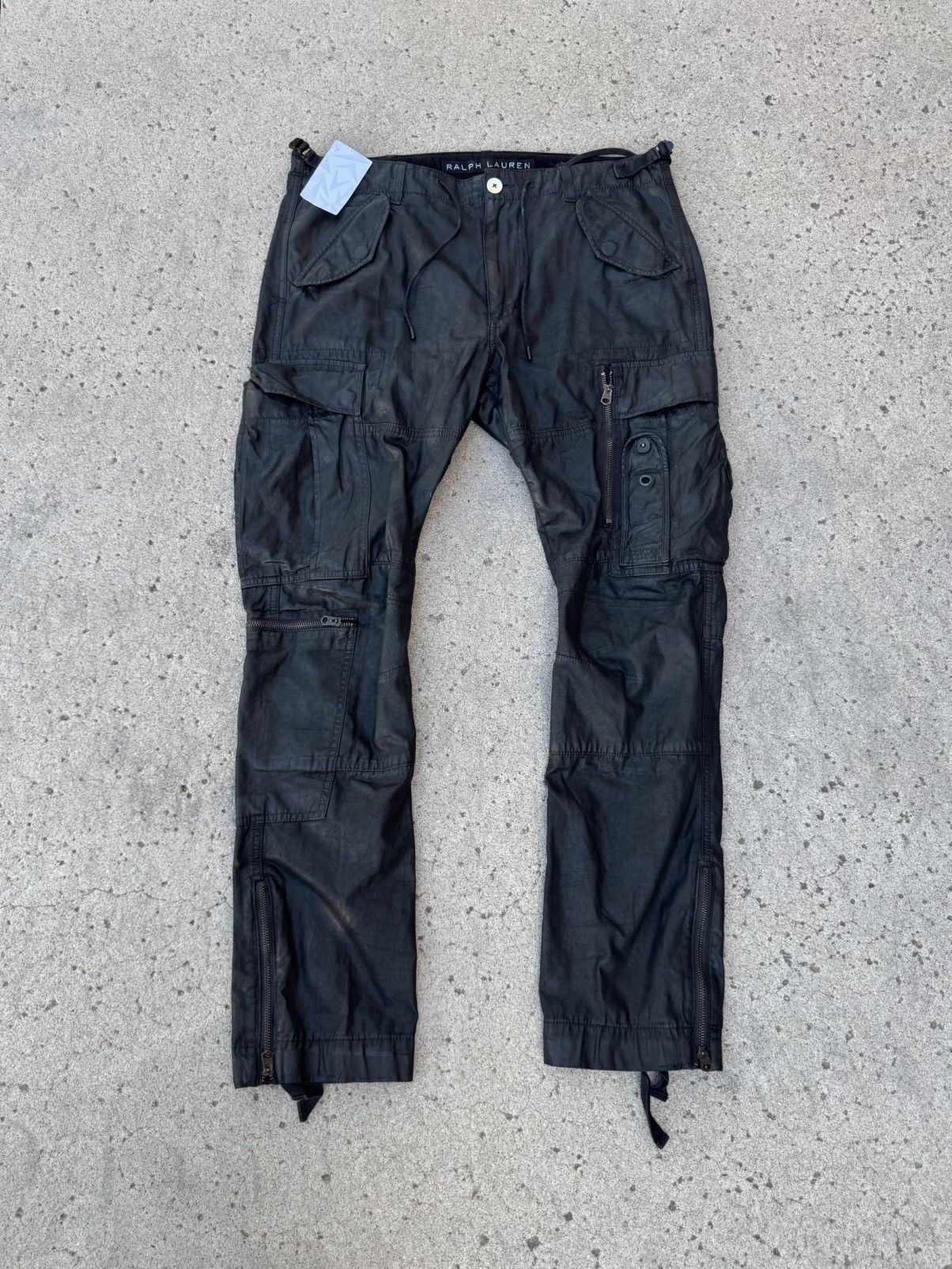 Ralph Lauren Ralph Lauren Waxed Utility Cargo Pants Size US 34 / EU 50 - 1 Thumbnail