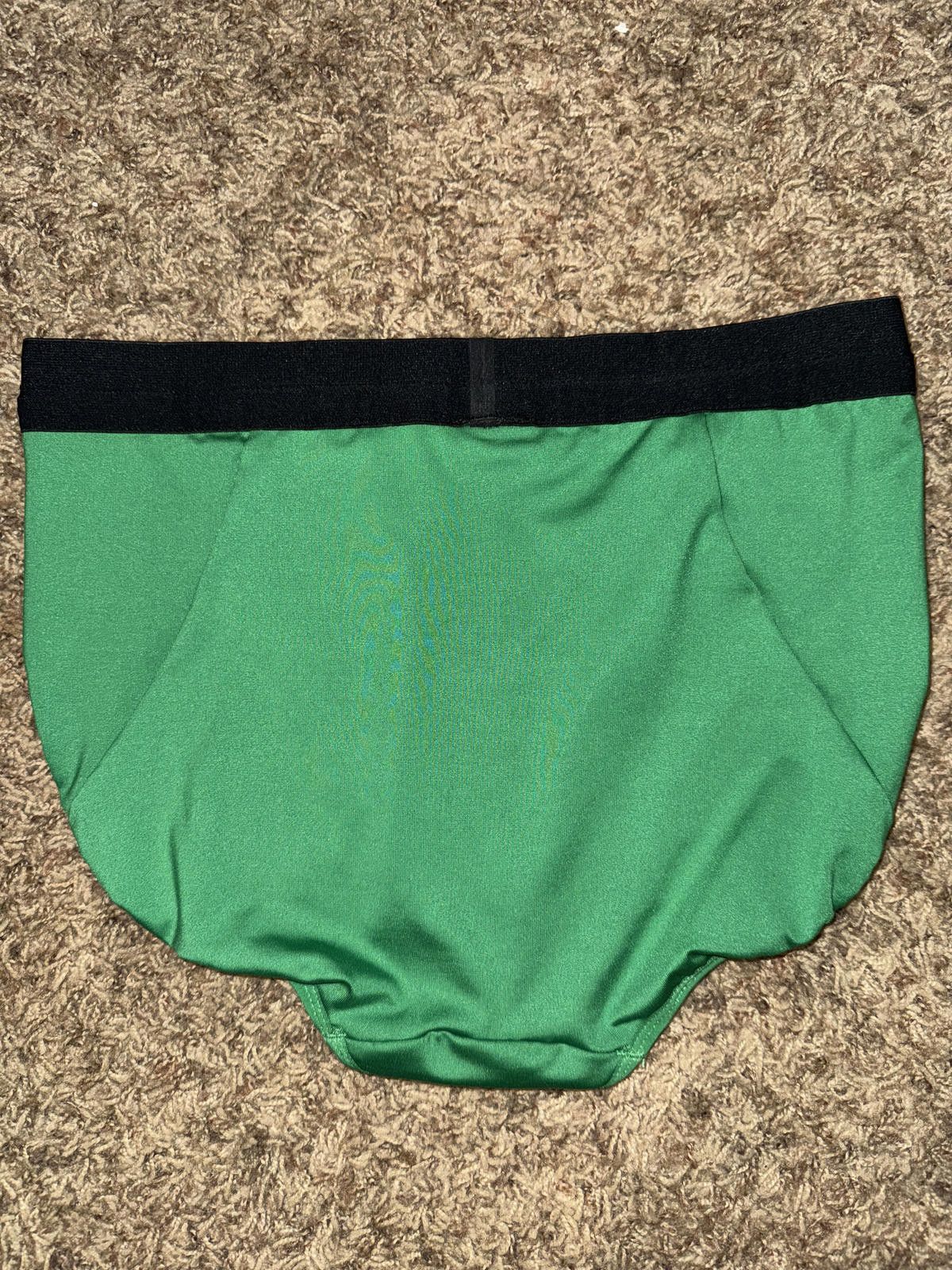 Nike Nike Women Dri-FIT Fast Running Green Brief Bottom Track Short Sample Size ONE SIZE - 3 Thumbnail