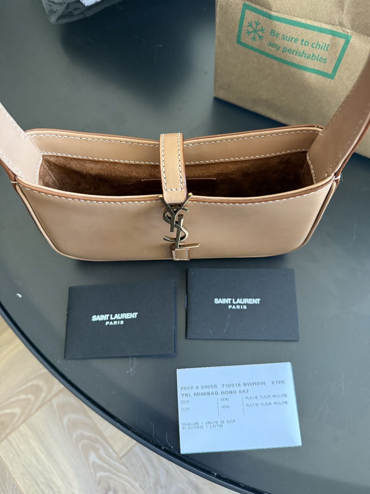 Yves Saint Laurent Saint Laurent (YSL) Le 5 à 7 Mini Hobo Bag Size ONE SIZE - 1 Thumbnail