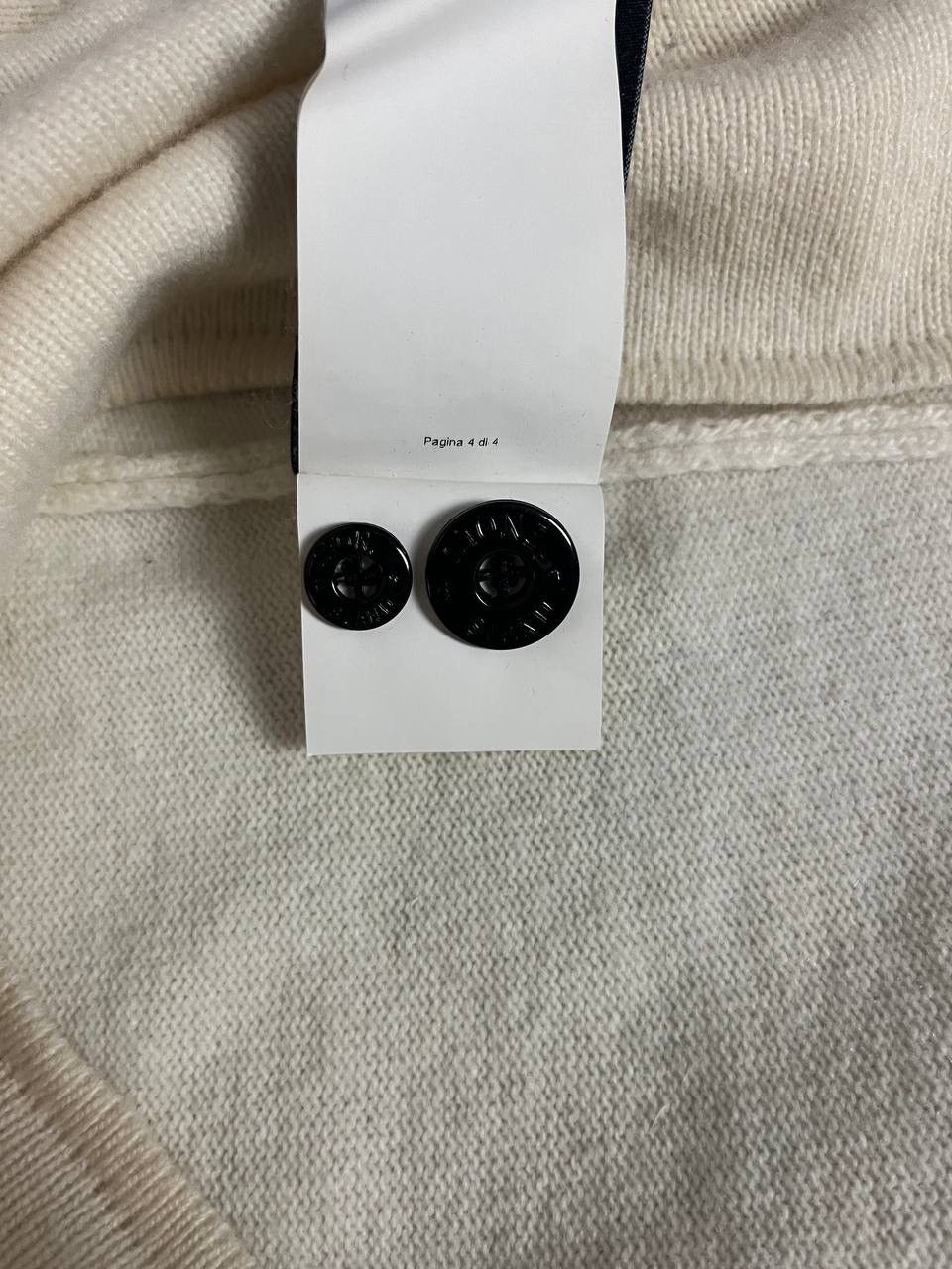 Stone Island Stone Island Milk Sweater Size US S / EU 44-46 / 1 - 13 Thumbnail