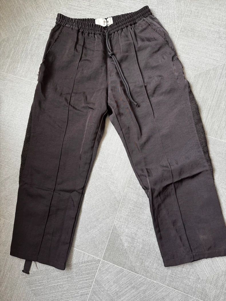 Song For The Mute Song For The Mute patched distressed casual pant Size US 34 / EU 50 - 1 Thumbnail