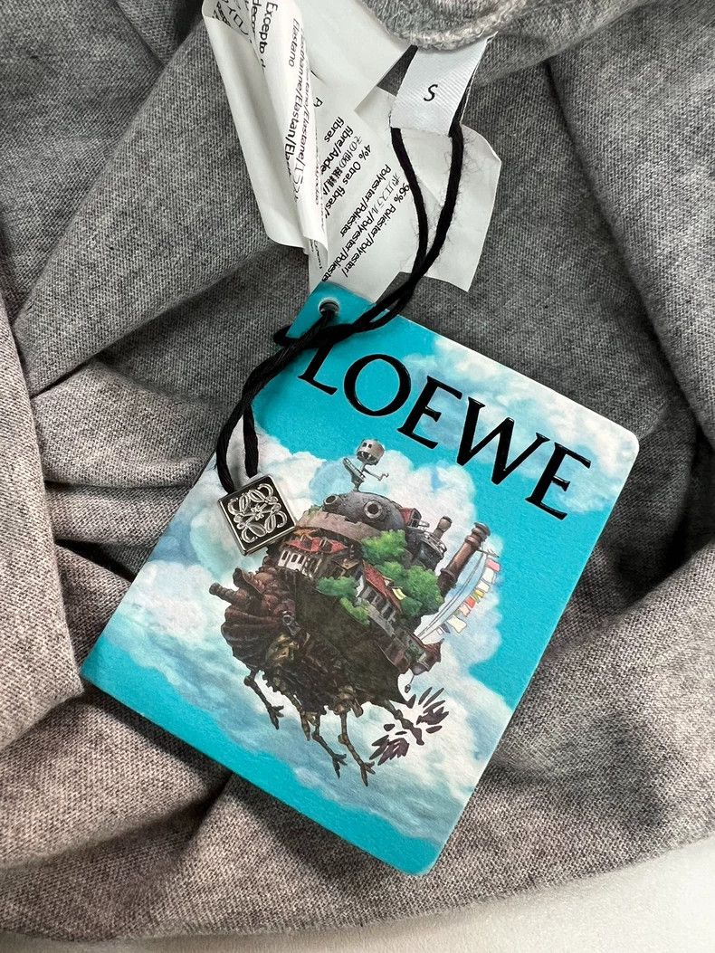 Loewe Loewe Hal's mobile castle embroidered puppy short sleeves Size S / US 4 / IT 40 - 5 Thumbnail