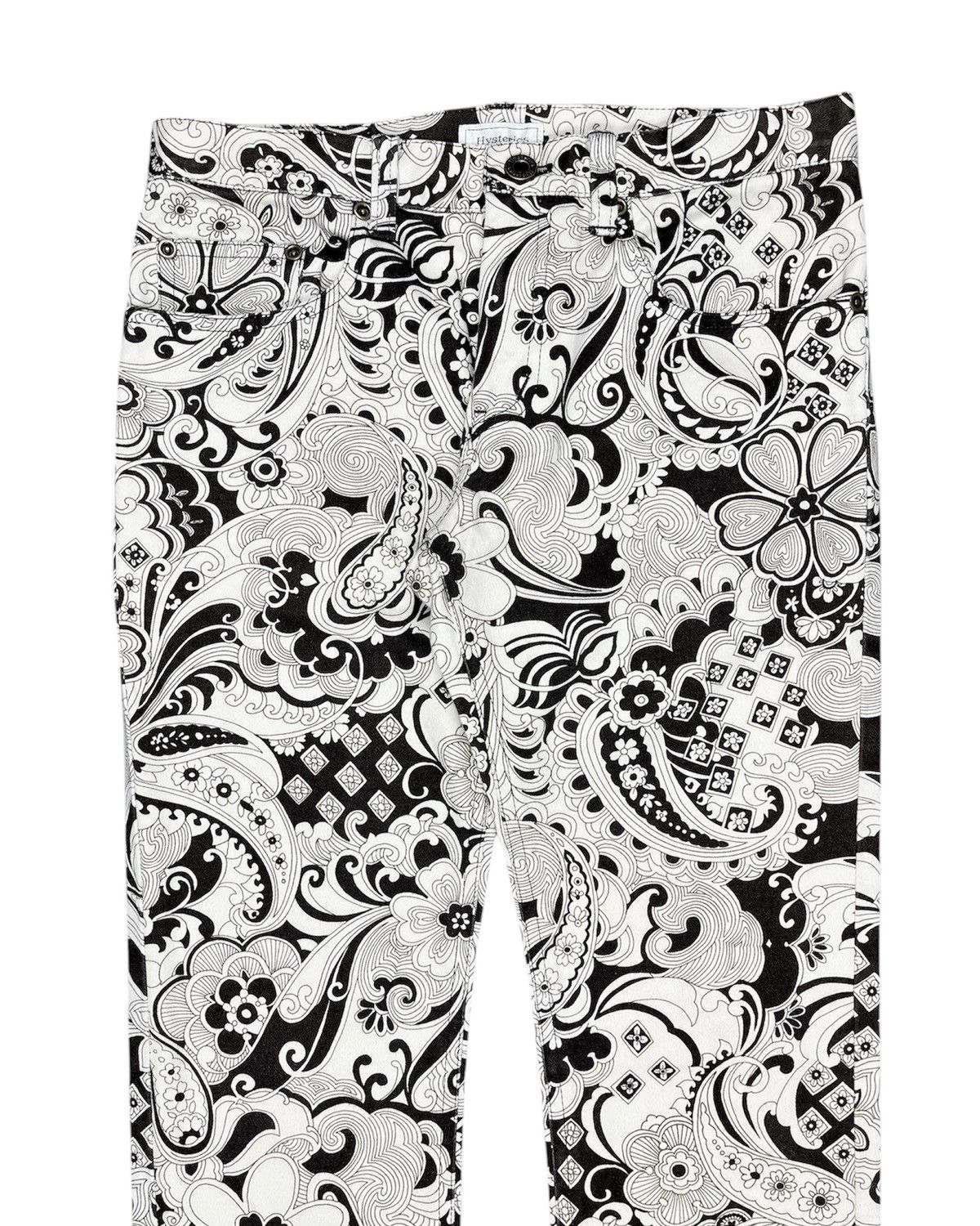 Hysteric Glamour 1990s Hysteric Glamour Paisley Printed Pants Size US 28 / EU 44 - 2 Thumbnail