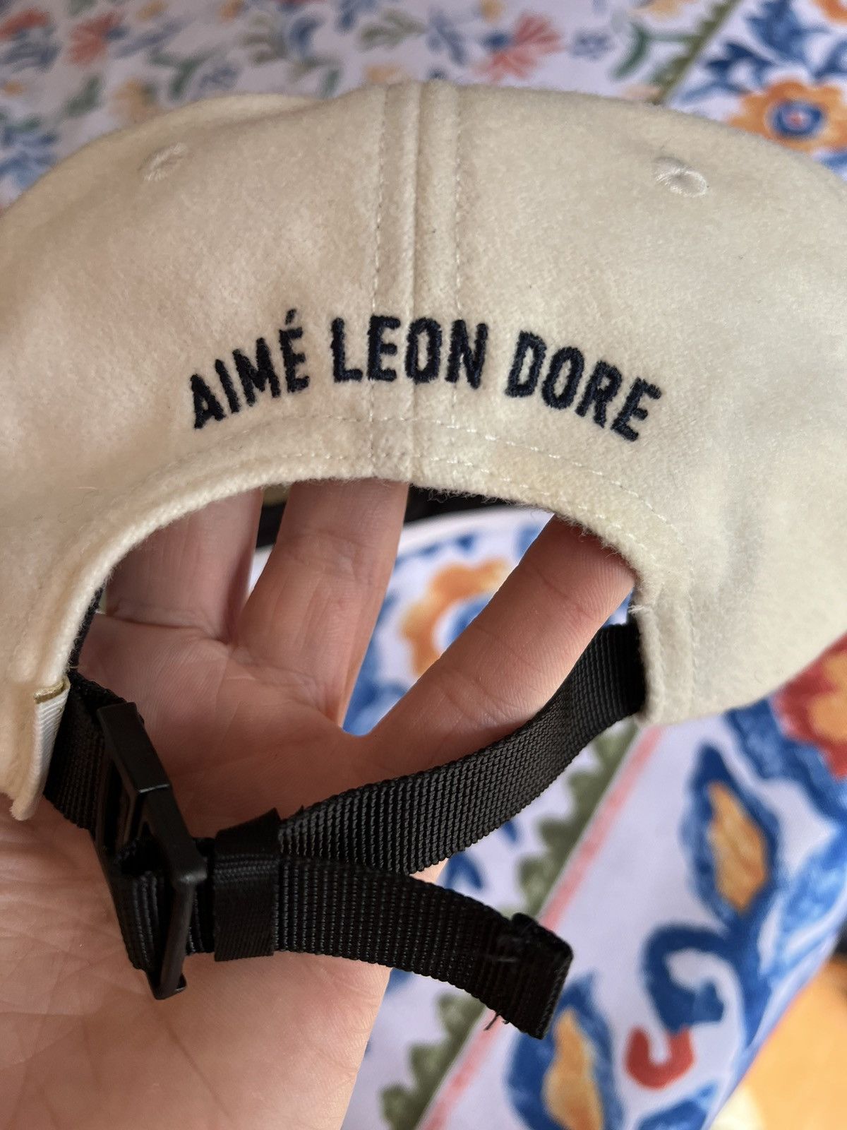 Aime Leon Dore Aime Leon Dore White “A” Hat Size ONE SIZE - 2 Thumbnail