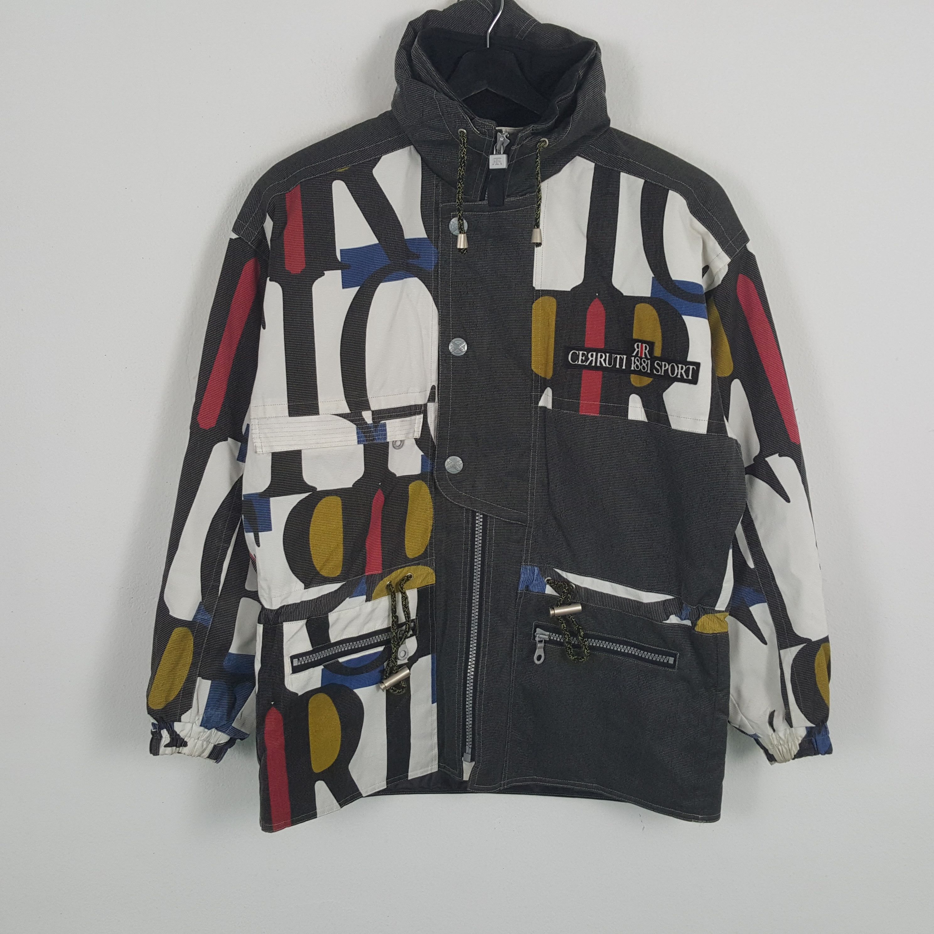 Cerruti 1881 × Vintage CERRUTI 1881 Sport Fashion Style Nice Design Jacket Size US XL / EU 56 / 4 - 1 Thumbnail