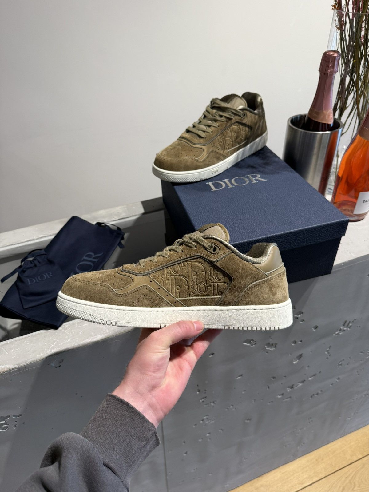 Dior BNWT Dior B27 Sneaker Size US 12 / EU 45 - 3 Thumbnail