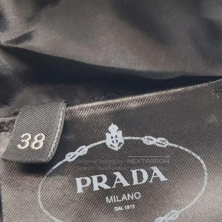 Prada Prada Silk Blend Black Round Neck Top . Size XS / US 0-2 / IT 36-38 - 4 Thumbnail