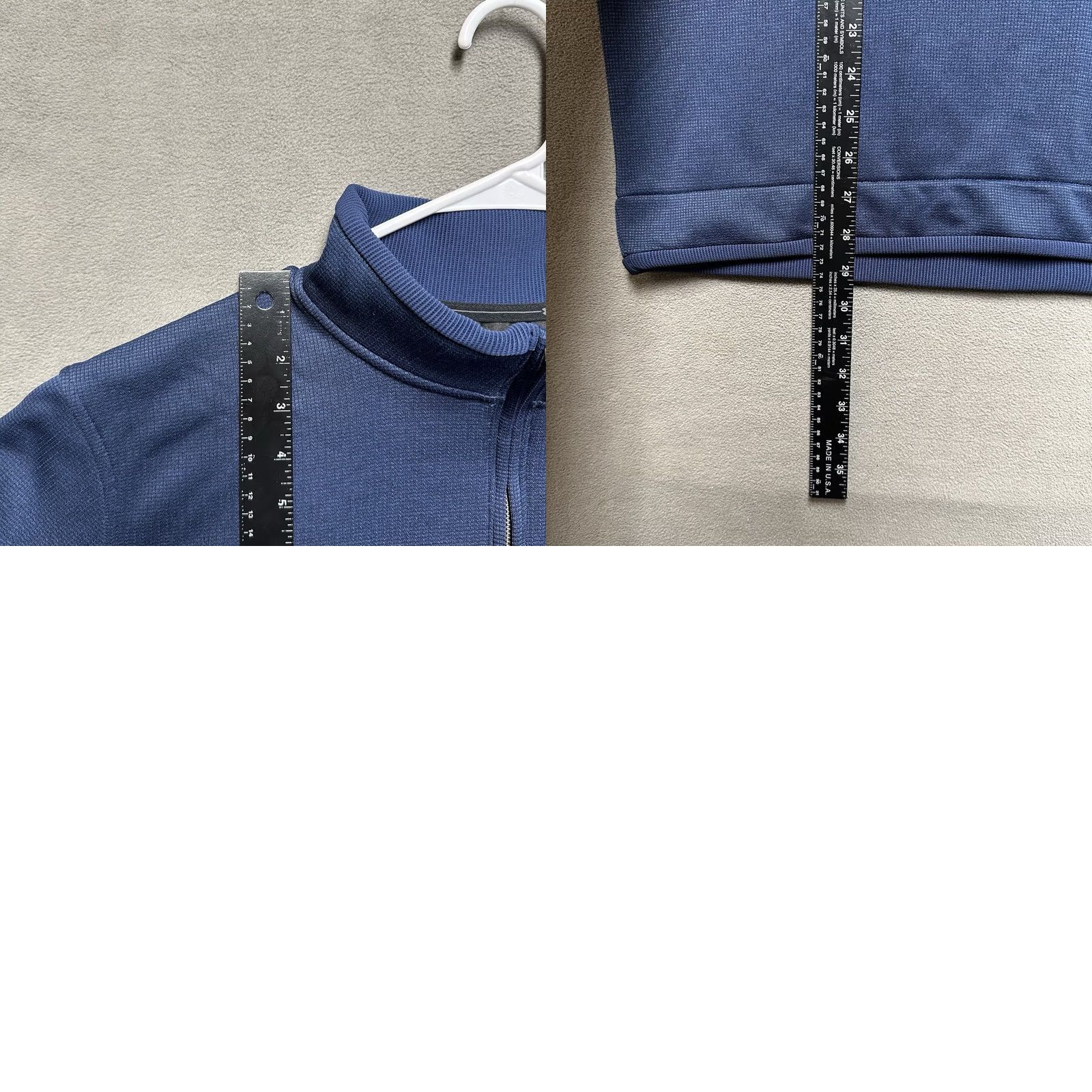 Under Armour Under Armour Pullover Mens Large Navy Blue SweaterFleece Golf Storm Loose Size US L / EU 52-54 / 3 - 9 Thumbnail