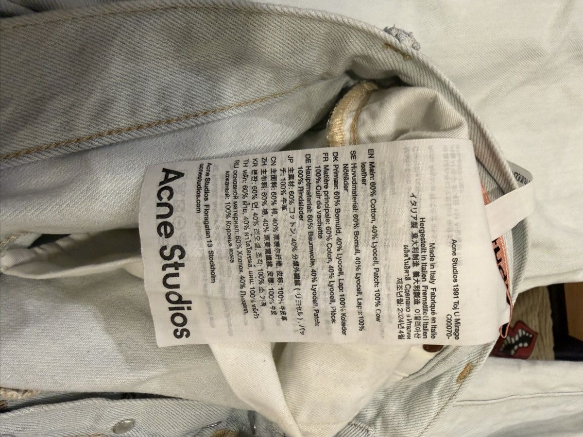 Acne Studios Acne Studios Light Wash Denim Jeans Size US 36 / EU 52 - 4 Thumbnail