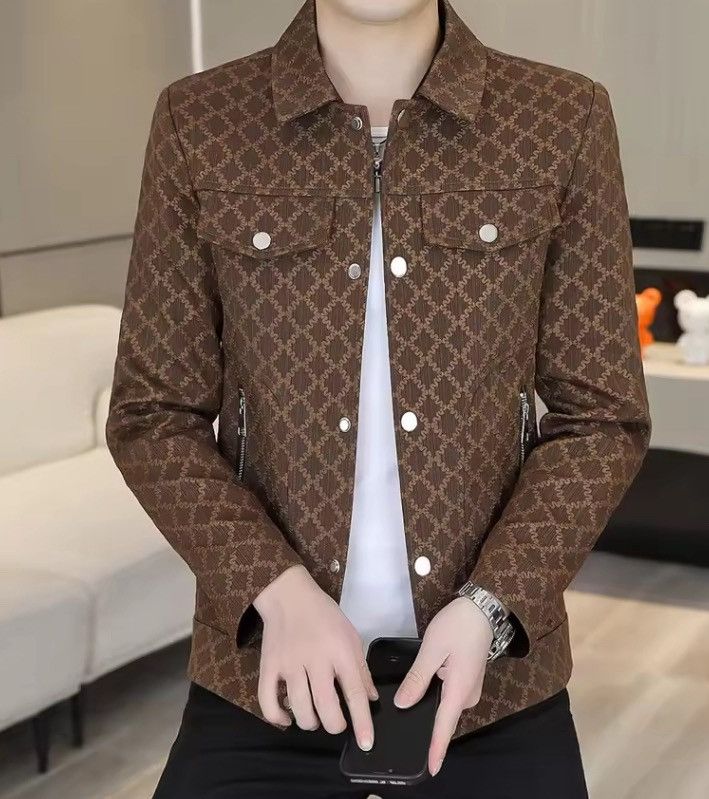 Japanese Brand Brown Color Faux Jacket Size US S / EU 44-46 / 1 - 5 Thumbnail