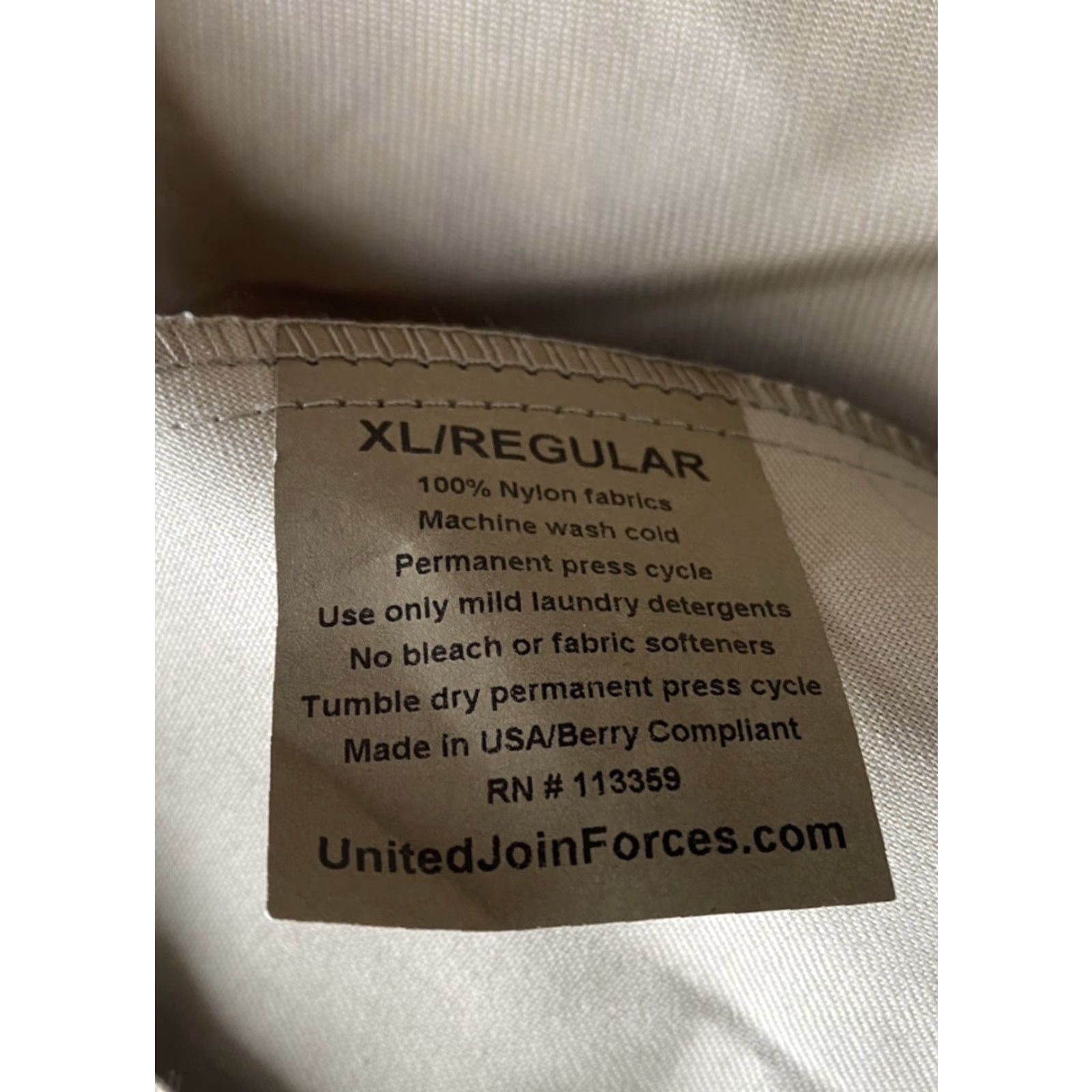 Vintage VINTAGE United Join Forces Jacket Camouflage Nylon Army USA Military Style Men’s XL Size US XL / EU 56 / 4 - 2 Thumbnail