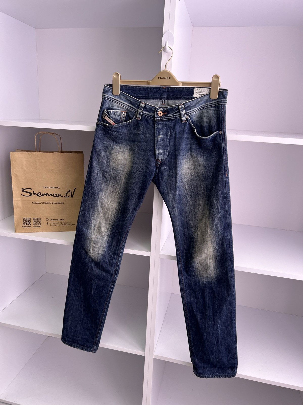 Diesel × Vintage Vintage Diesel Darron Archival Jeans Size US 32 / EU 48 - 2 Thumbnail