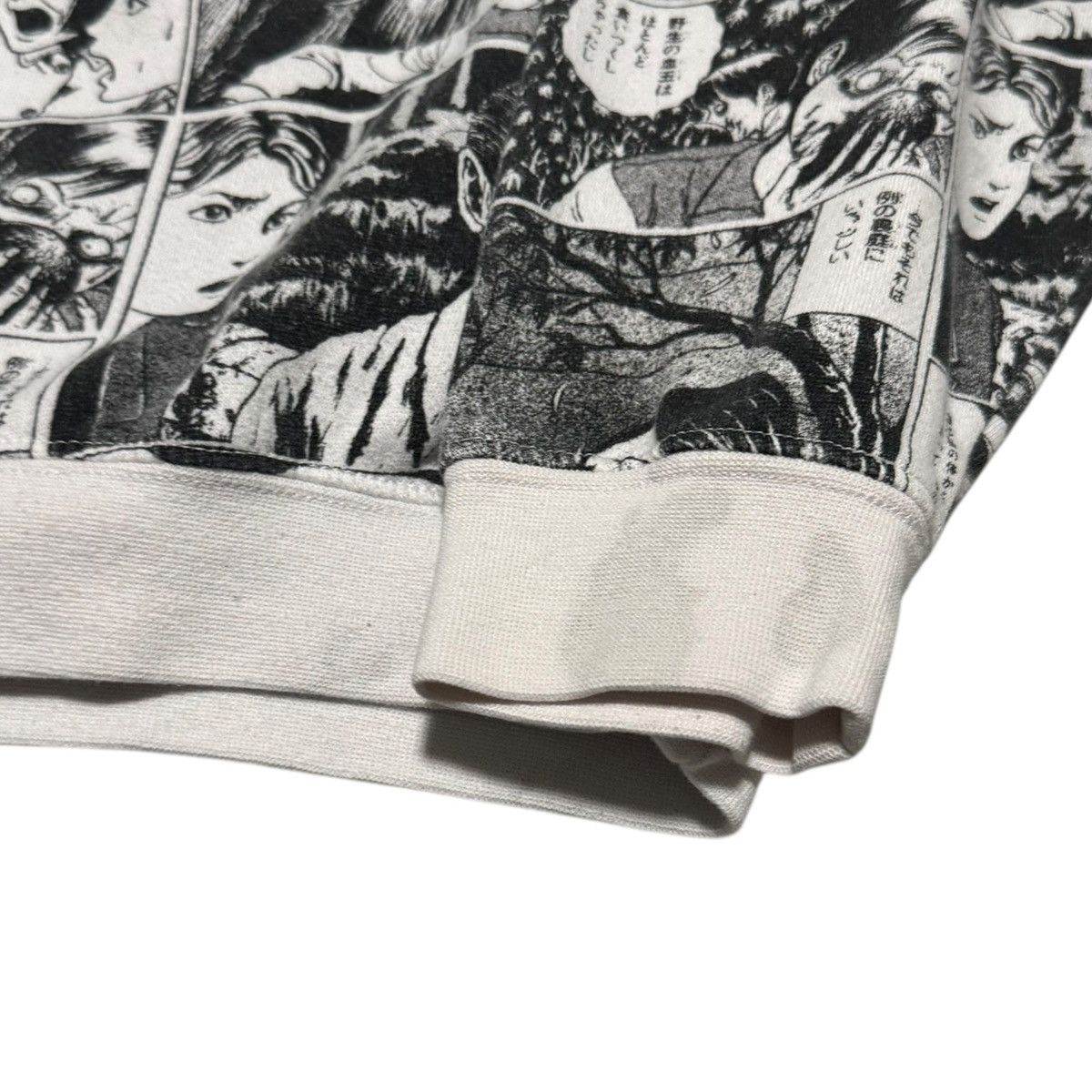 Other Junji Ito Crunchy Roll Manga Panel Horror Sweatshirt Boxy S Size S / US 4 / IT 40 - 6 Thumbnail