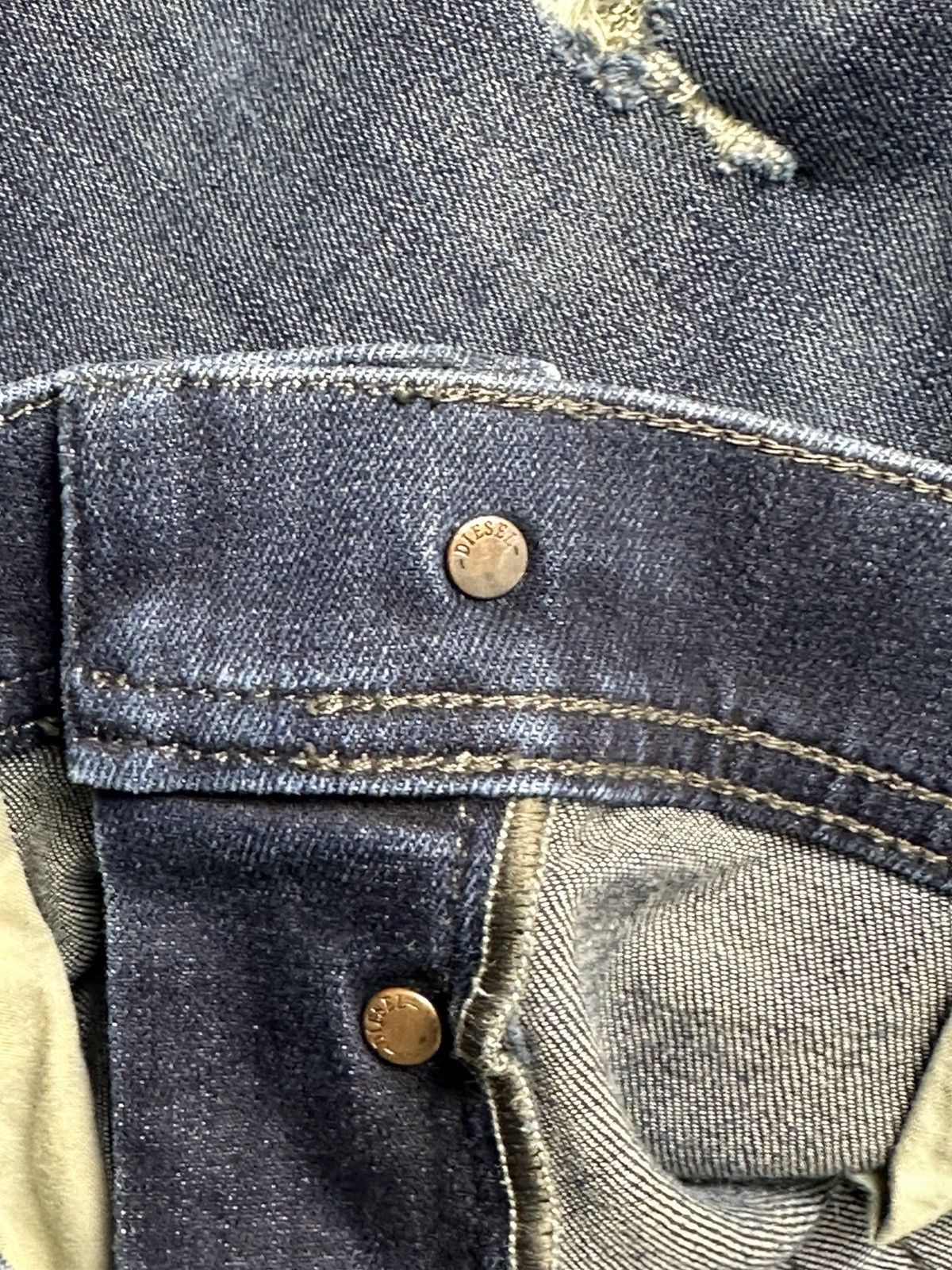 Diesel Diesel Tepphar Avant Garde Denim Jeans Size US 34 / EU 50 - 10 Thumbnail