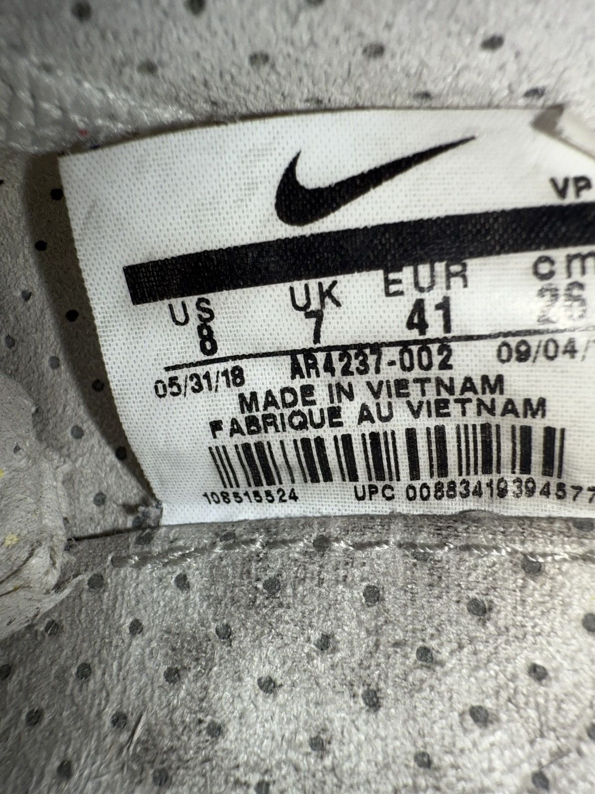 Fear of God × Nike Fear of God Nike 1 Size US 8 / EU 41 - 7 Thumbnail