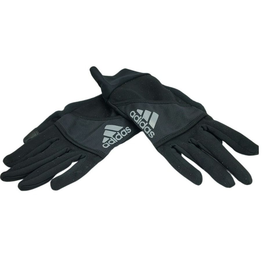 Adidas Adidas Black Cold Weather Gloves Fleece Lined Size Small Size ONE SIZE - 1 Thumbnail