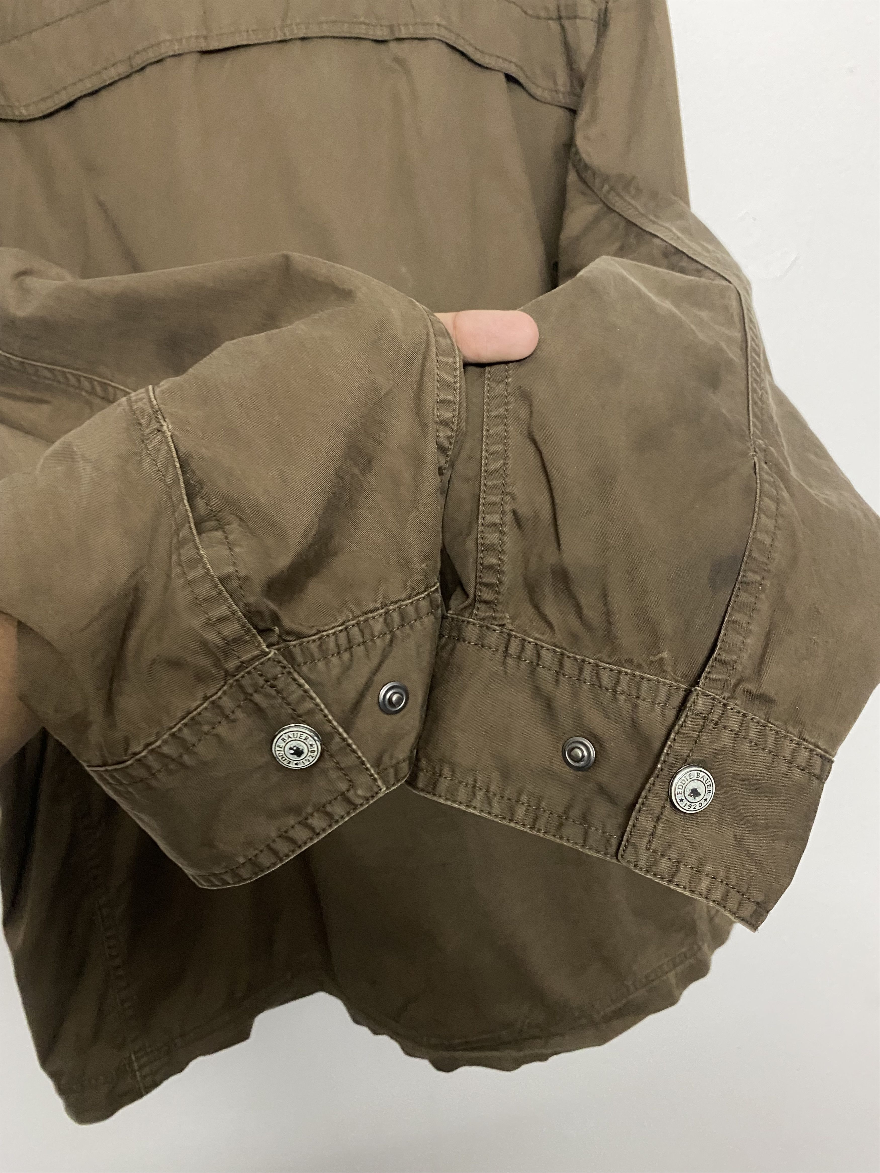 Eddie Bauer Eddie Bauer Vintage Minimalist Utility Jacket Brown XL Size US XL / EU 56 / 4 - 10 Thumbnail