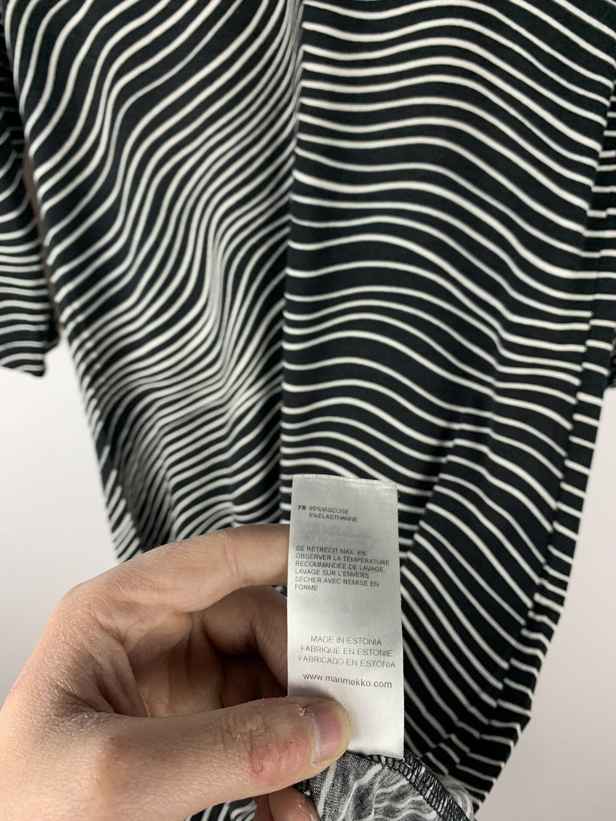 Marimekko Marimekko 3/4 Sleeve Round Neck Dress Zebra Pattern Size XS Size XS / US 0-2 / IT 36-38 - 6 Thumbnail