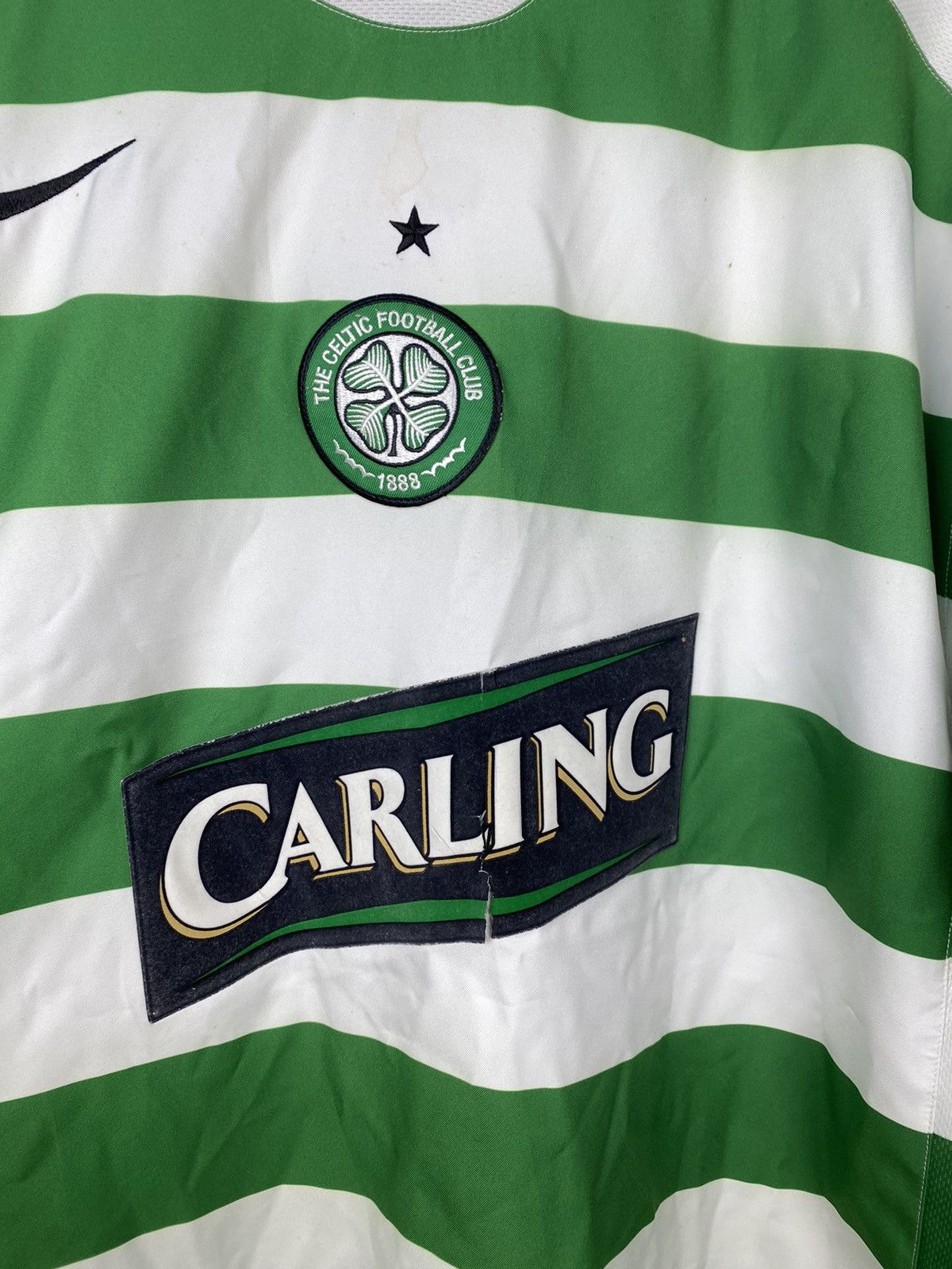 Nike Vintage 00s Nike Celtic Glasgow Soccer Jersey Size US XL / EU 56 / 4 - 3 Thumbnail