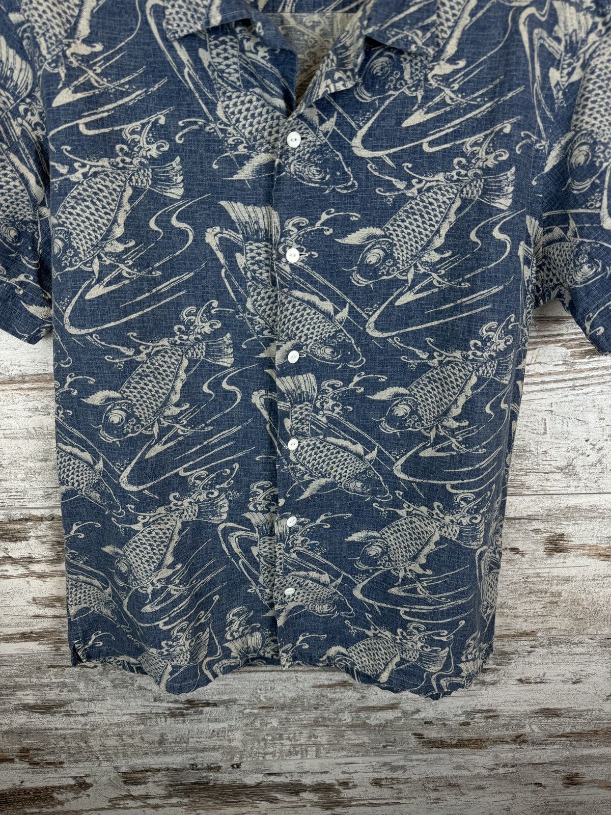 Polo Ralph Lauren × Vintage Mens Vintage Polo Ralph Lauren Shirts button up fish luxury Size US M / EU 48-50 / 2 - 5 Thumbnail
