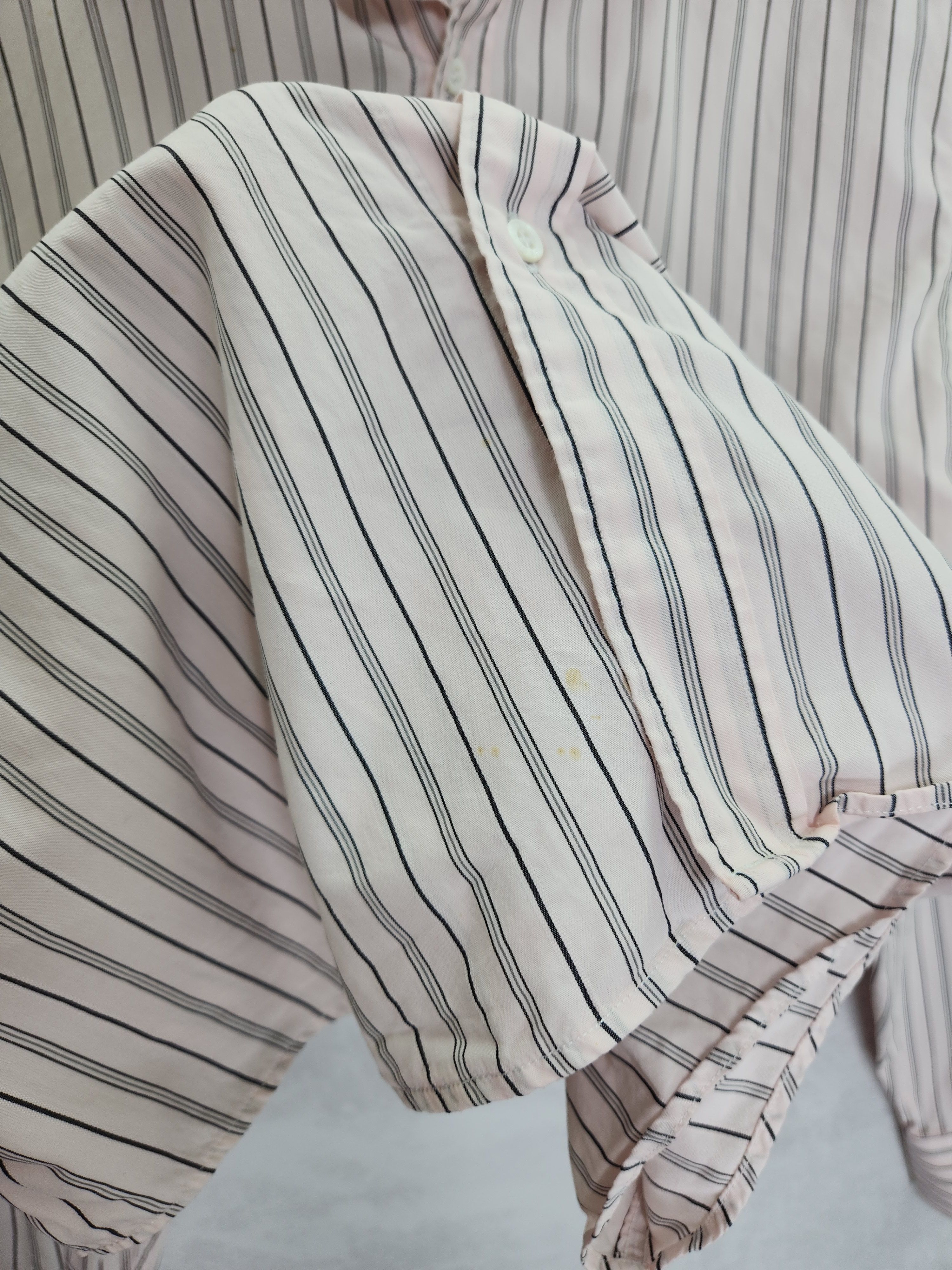 Gucci × Vintage Vintage Gucci stripes pink shir button ups Size US L / EU 52-54 / 3 - 7 Thumbnail
