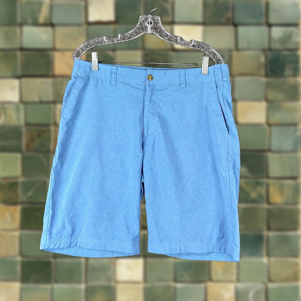 Hogan VINTAGE Ben Hogan Shorts Men 32 Blue Chino Regular Size 32 Blue Athletic Casual Mens Size US 32 / EU 48 - 1 Thumbnail