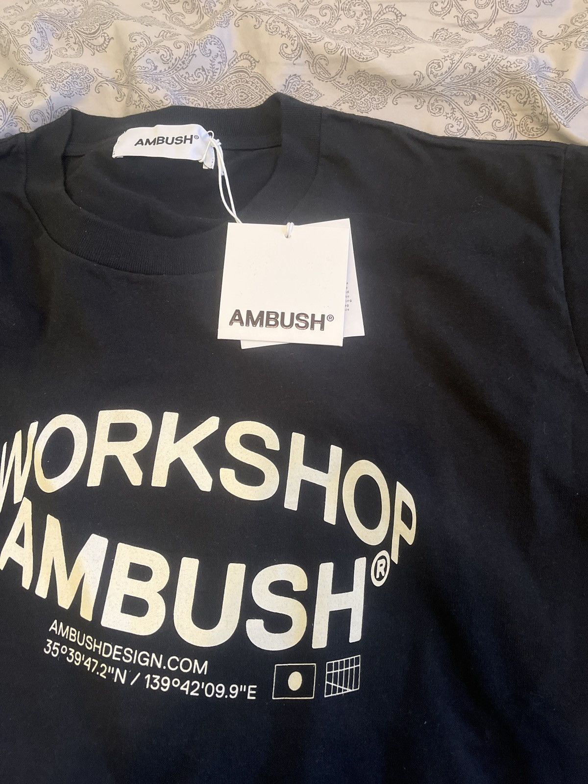 Ambush Design BNWT Ambush exclusive workshop revolve logo T