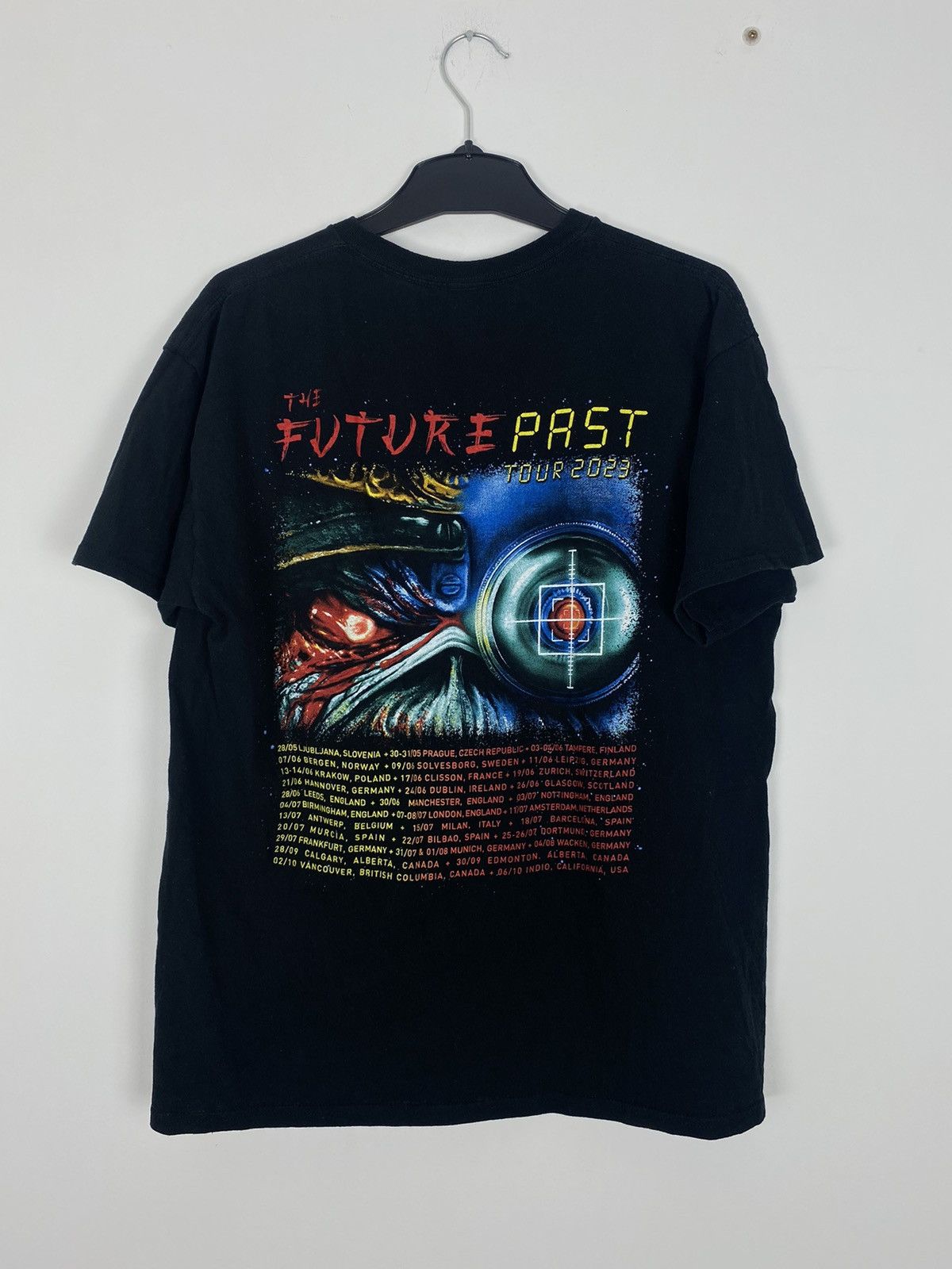 Band Tees Iron Maiden The Future Past Tour 2023 Tee rare y2k Size US L / EU 52-54 / 3 - 2 Thumbnail