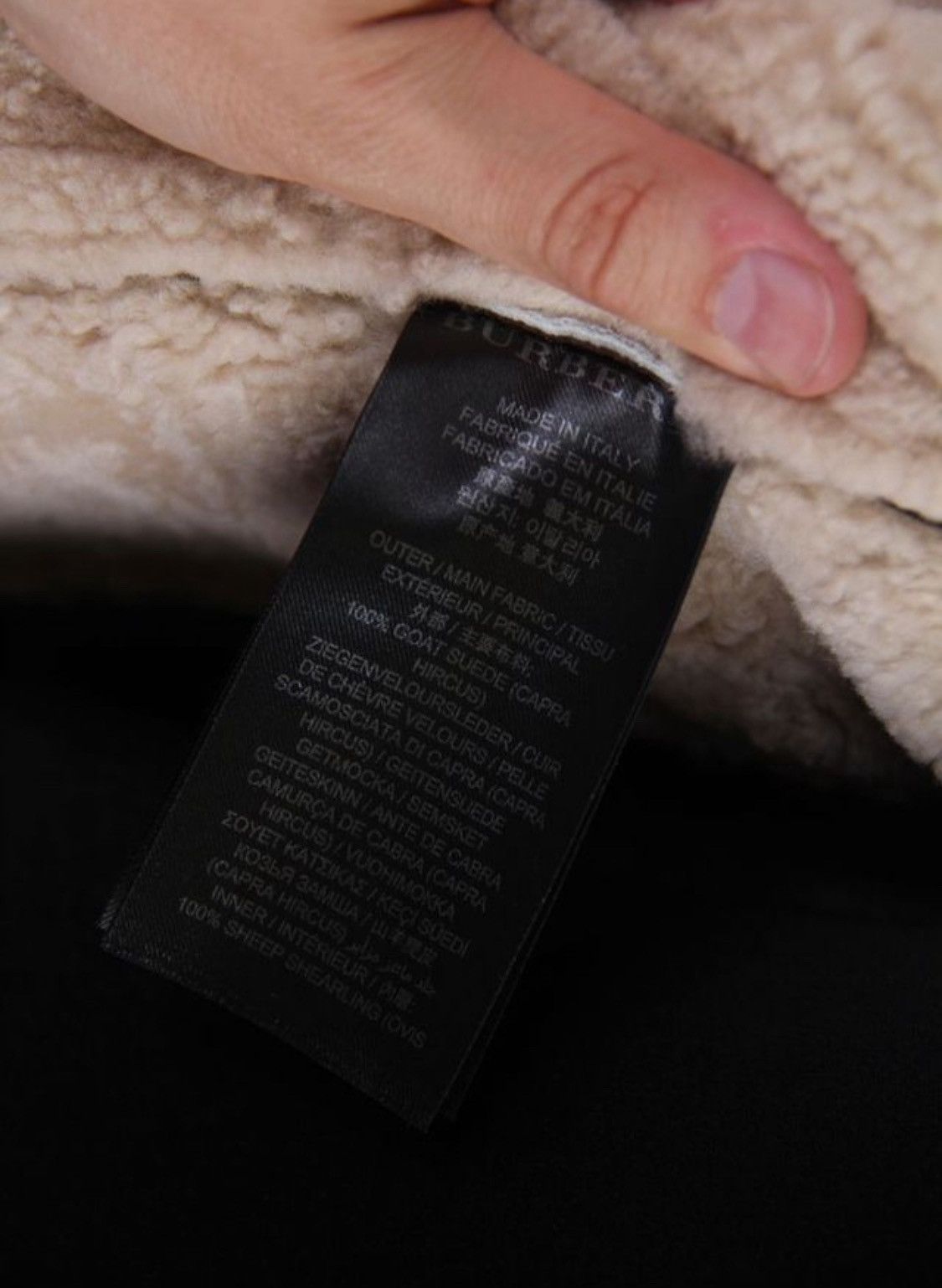 Burberry Prorsum Burberry Prorsum Leather/Shearling Aviator Jacket Size US M / EU 48-50 / 2 - 8 Thumbnail