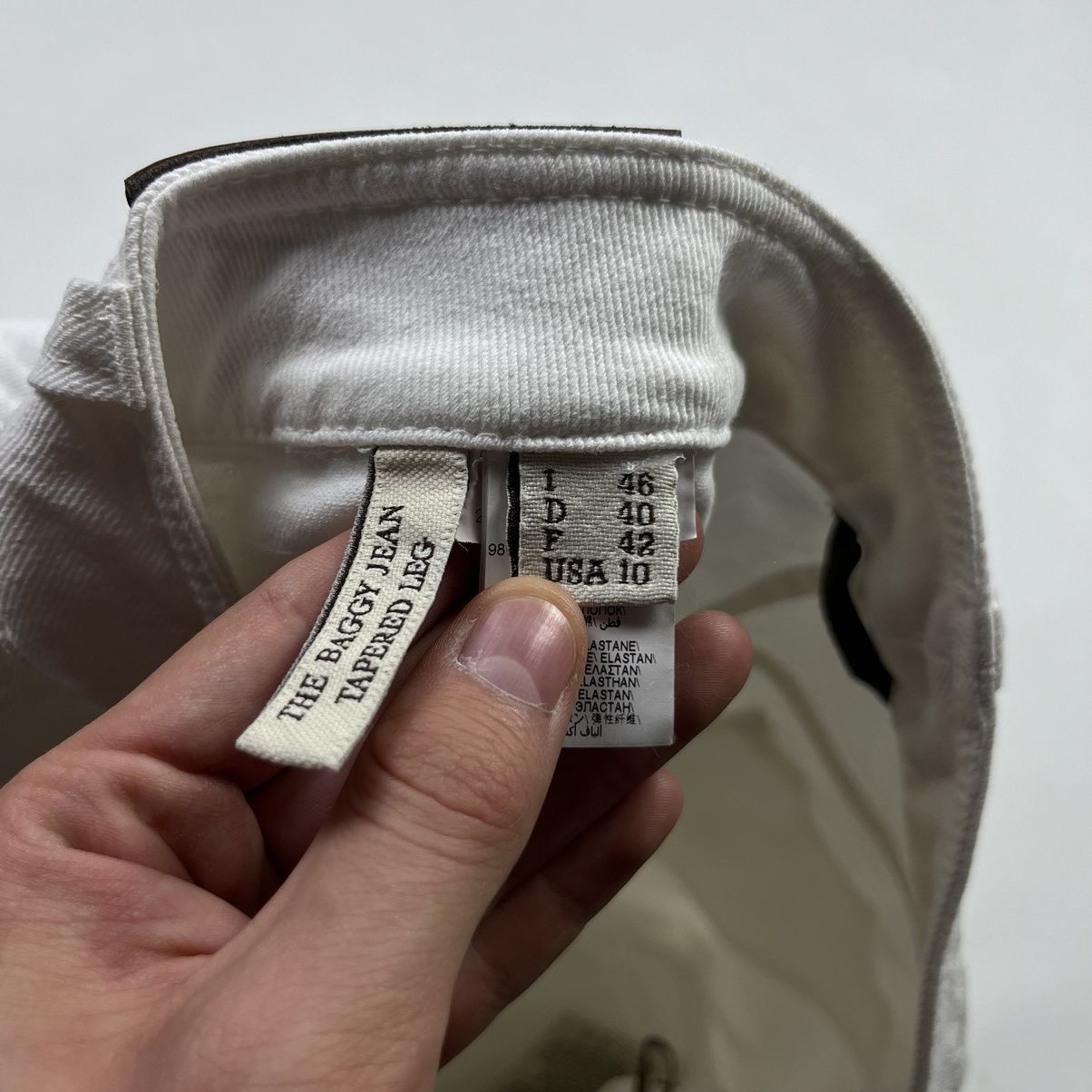 Brunello Cucinelli Brunello Cucinelli Luxury Denim Jeans Made in Italy White Size 32" / US 10 / IT 46 - 10 Thumbnail