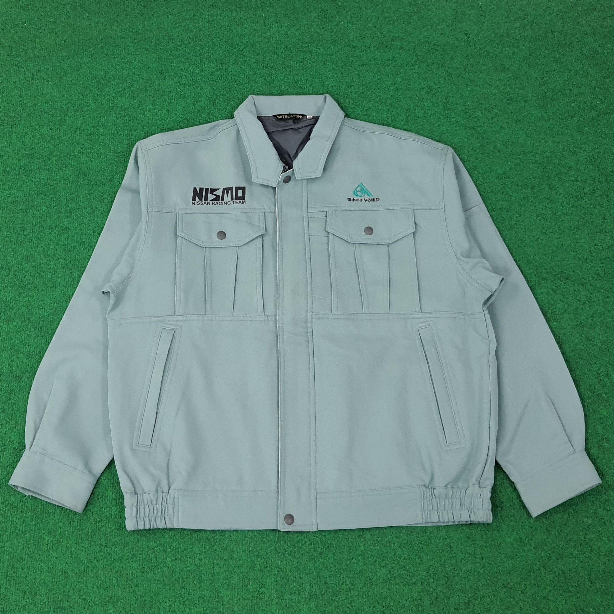 Japanese Brand Vintage NISMO Nissan Racing Team Custom Jacket C224N14 Size US L / EU 52-54 / 3 - 3 Thumbnail
