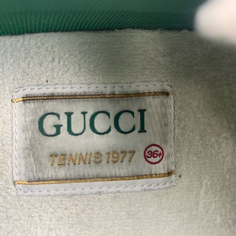 Gucci Gucci Tennis 1977 Canvas Low-Top Sneakers - Size US 6.5 / EU 39-40 - 5 Thumbnail