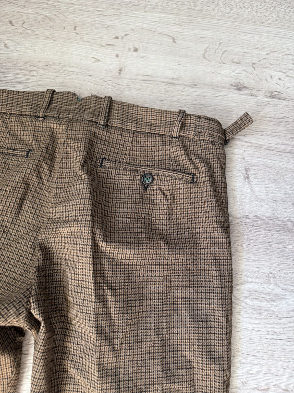 Other Berwich Retro Pleated Houndstooth Trousers Size 50 Size US 34 / EU 50 - 19 Thumbnail