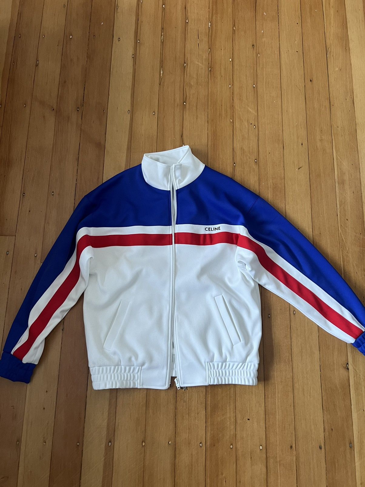 Celine × Hedi Slimane Celine 2023 track jacket Size US S / EU 44-46 / 1 - 12 Thumbnail