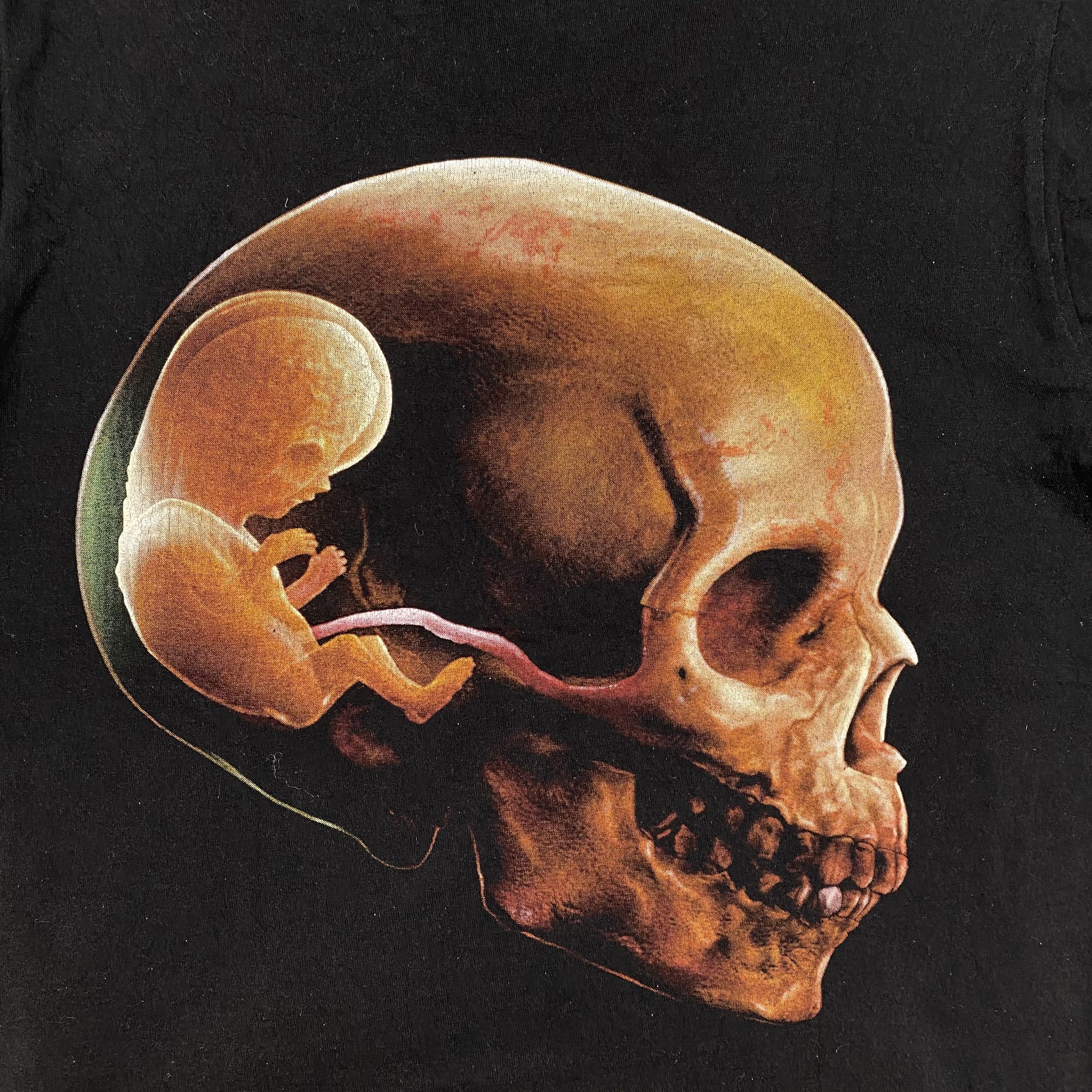 Band Tees Vintage Tool Band Alex Grey Fetus Skull Shirt-M030 Size US M / EU 48-50 / 2 - 3 Thumbnail