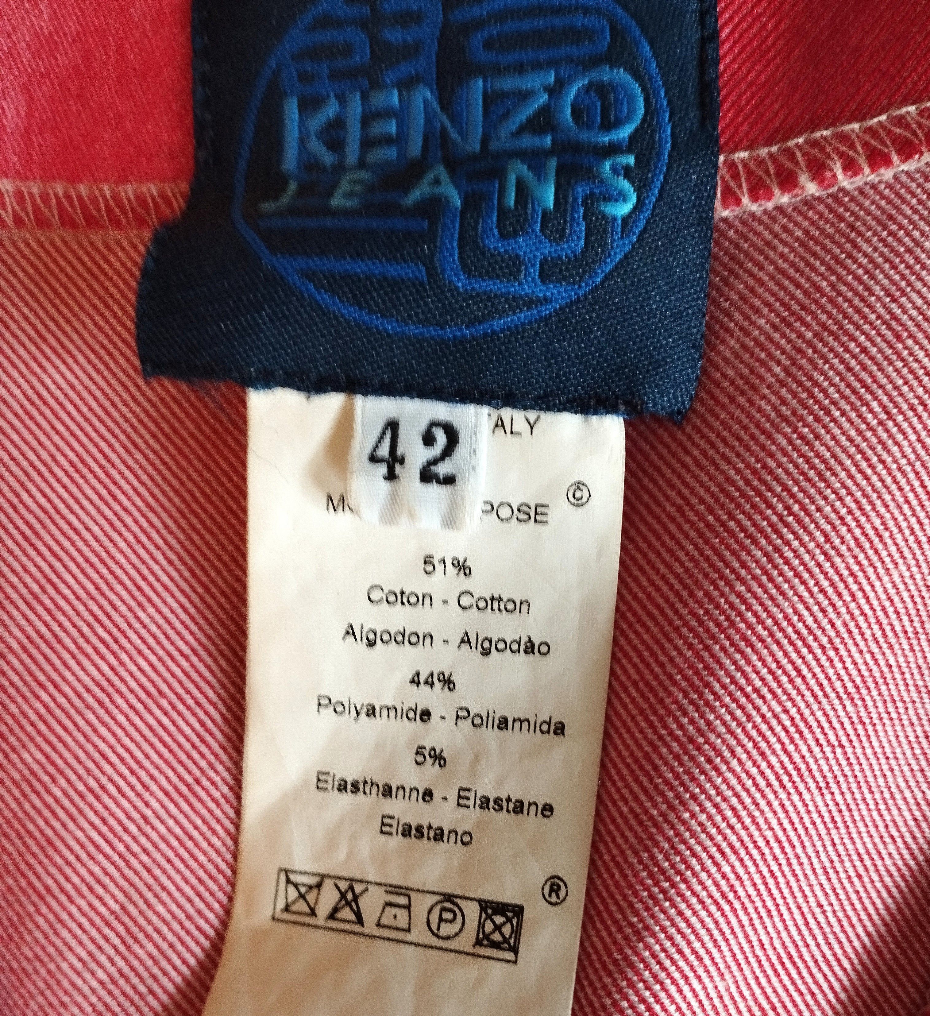 Kenzo Kenzo Veste Structures Souple Emerisé TXL Size XL / US 12-14 / IT 48-50 - 3 Thumbnail