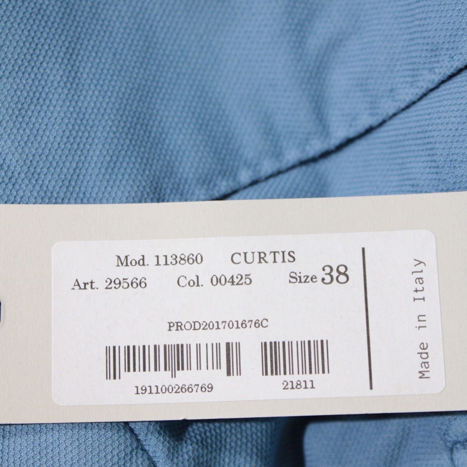 Zanella Zanella New with tags Chino Size 40 US In Blue Size US 40 / EU 56 - 4 Thumbnail